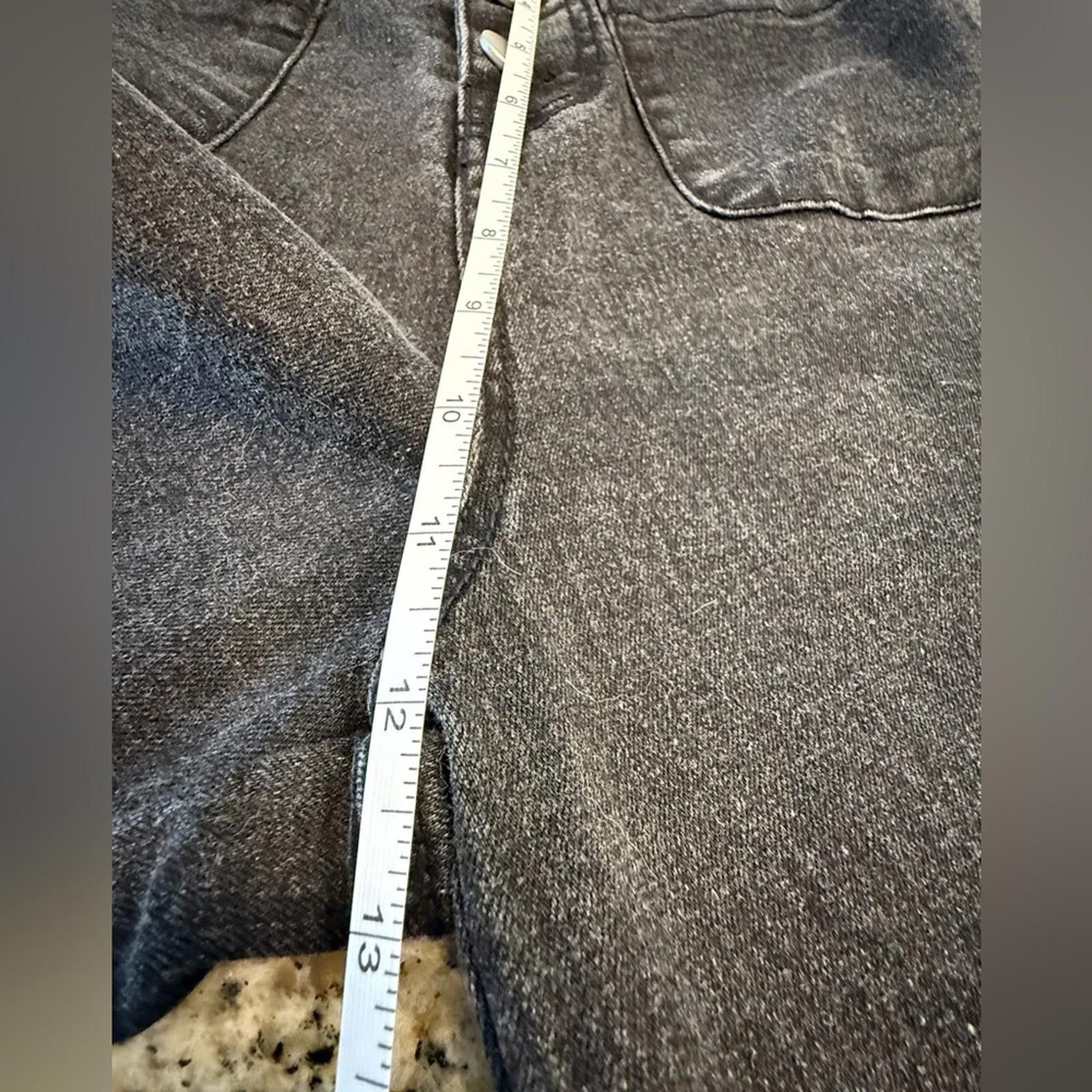 Other Black high rise button front wide leg jeans SZ 4 Size 27" / US 4 / IT 40 - 7 Thumbnail