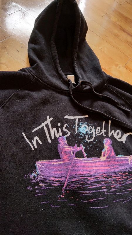 Band Tees × Rap Tees DAVE 'We're All In This Together' Hoodie y2k grunge rock rap Size US XL / EU 56 / 4 - 6 Thumbnail
