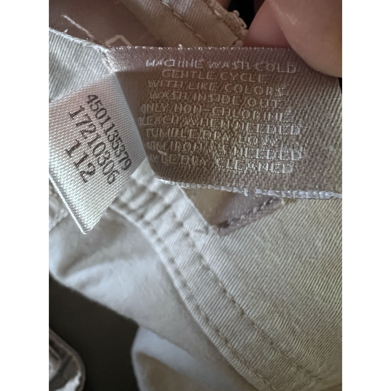 Chicos Chicos Beige Capri Crop Chinos Ankle Pants Plus 2 Pockets Size 26" / US 2 / IT 38 - 6 Thumbnail