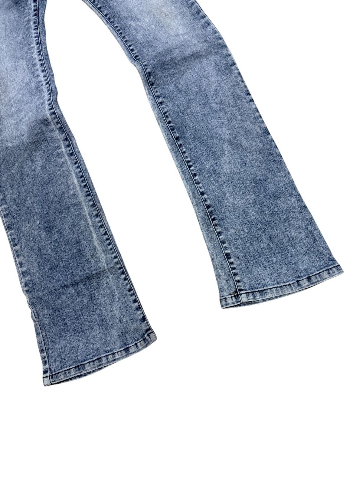 Tornado Mart TORNADO MART ACID WASH BOOTCUT JEANS Size US 34 / EU 50 - 5 Thumbnail