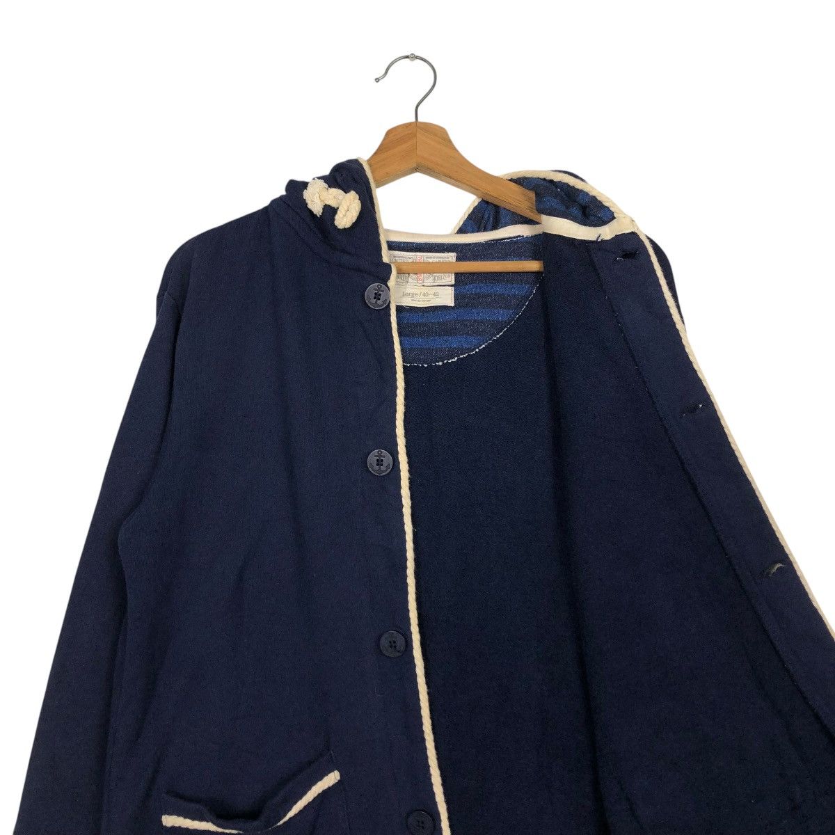 🔥VINTAGE WOOL CHORE JACKET UNITED WORKERS GARMENT HORIZON