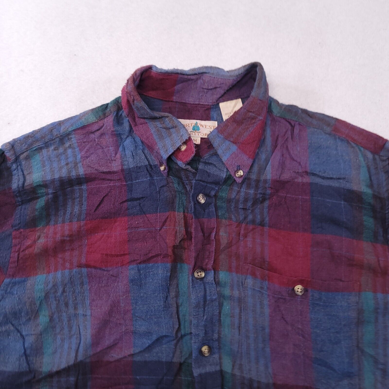 Northwest Territory Northwest Territory Tartan Flannel Button Shirt Mens Size M Size US M / EU 48-50 / 2 - 1 Thumbnail