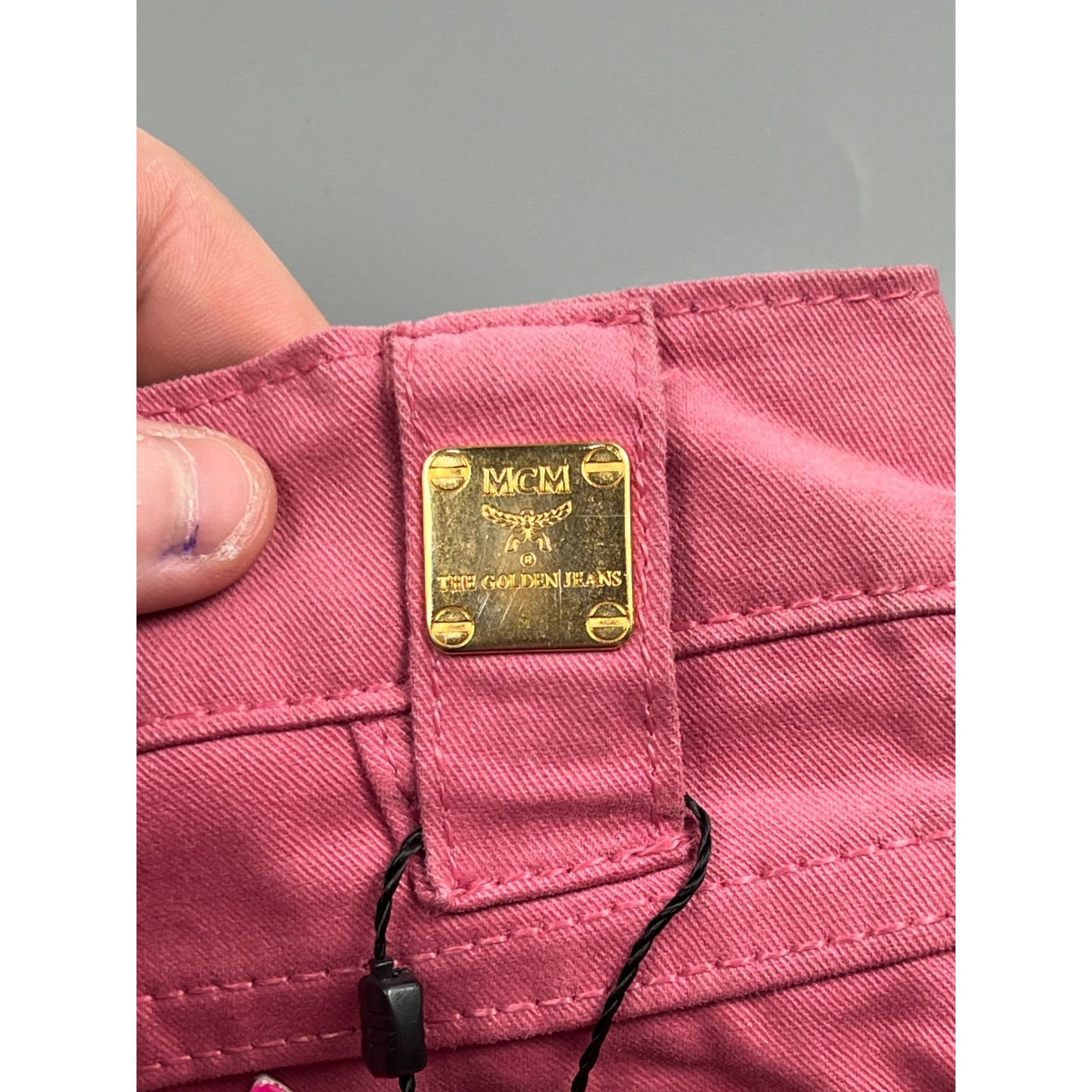 MCM MCM Pink Denim Jeans Pants (Y0838) Size 29" - 14 Thumbnail