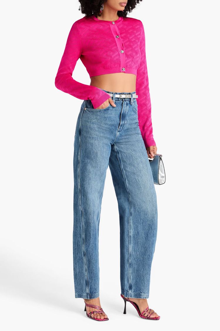 Versace o1y0226 Cardigan in Fuchsia Size XS / US 0-2 / IT 36-38 - 2 Thumbnail