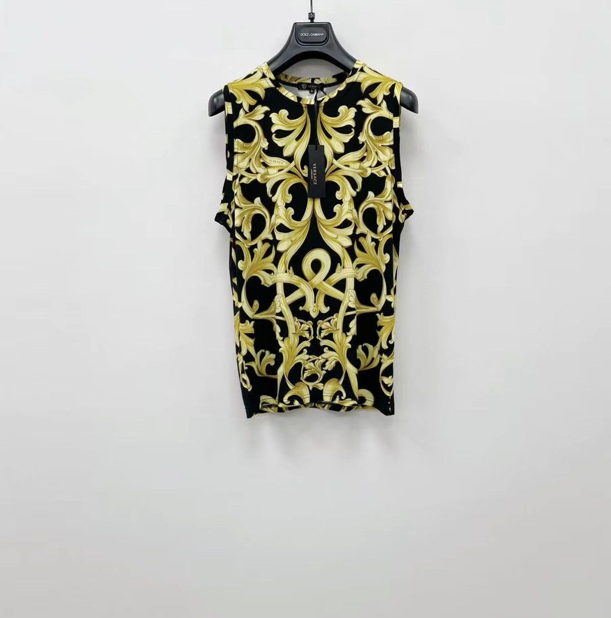Versace VERSACE High Stretch Sleeveless T-shirt J30 Size US M / EU 48-50 / 2 - 2 Thumbnail