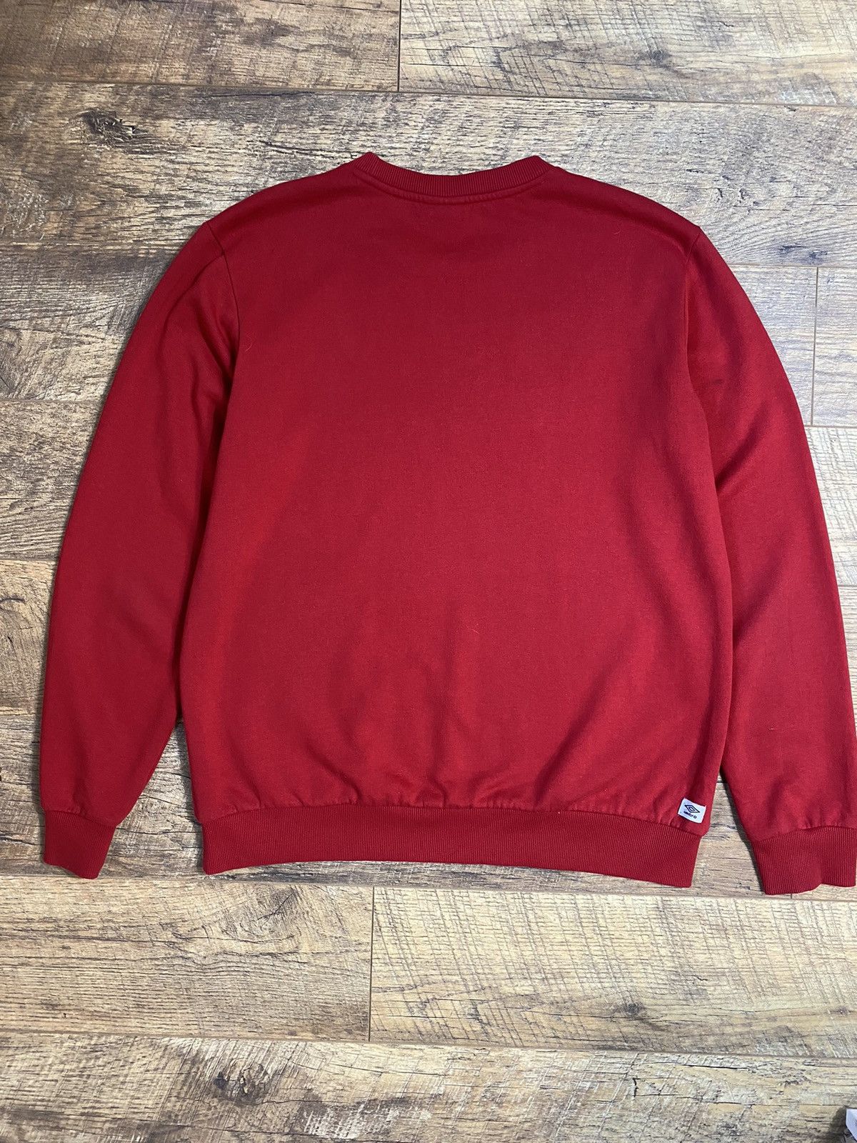 Umbro Umbro Heritage Crewneck Sweatshirt Jumper Red Men's Size M Size US M / EU 48-50 / 2 - 5 Thumbnail