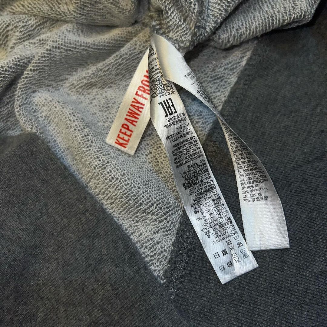 Diesel Diesel Lounge Wear Zip Hoodie Vintage Size US L / EU 52-54 / 3 - 8 Thumbnail
