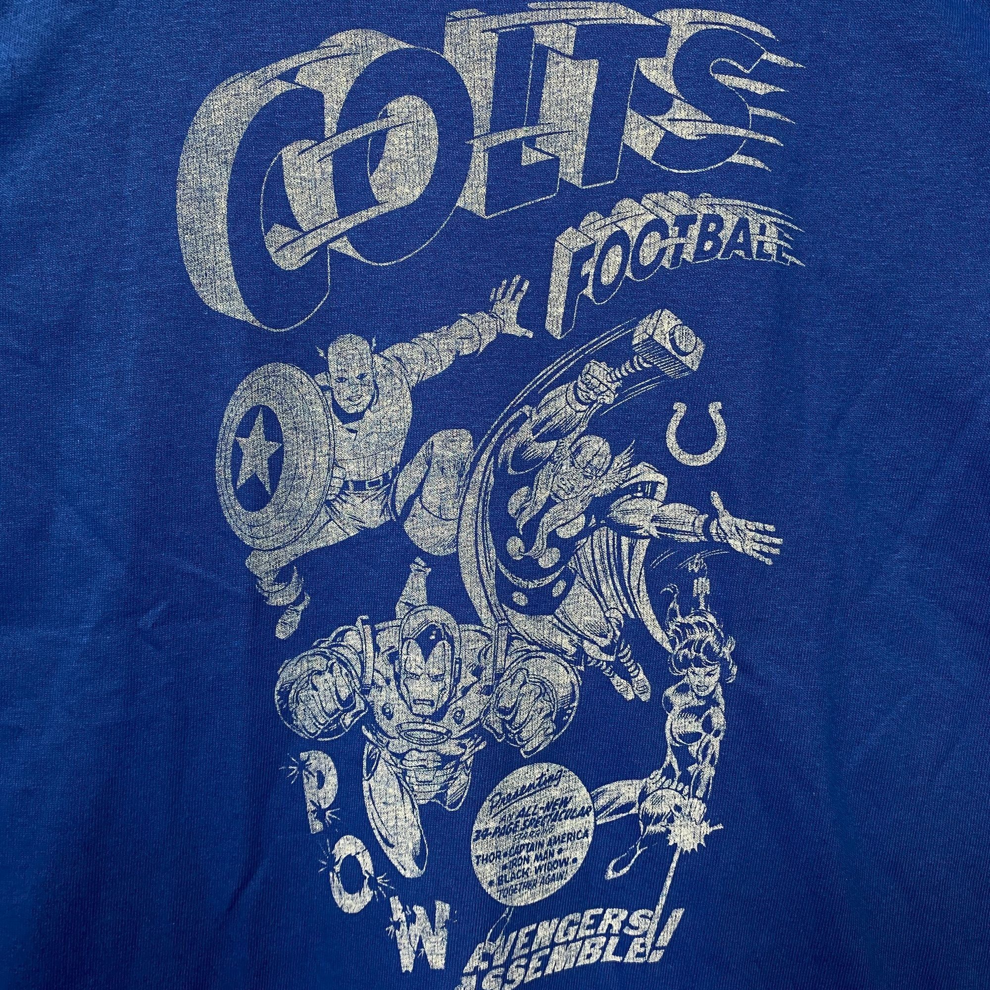 Junk Food Junk Food X Marvel The Avengers Lineup Indianapolis Colts T- Size US M / EU 48-50 / 2 - 2 Thumbnail