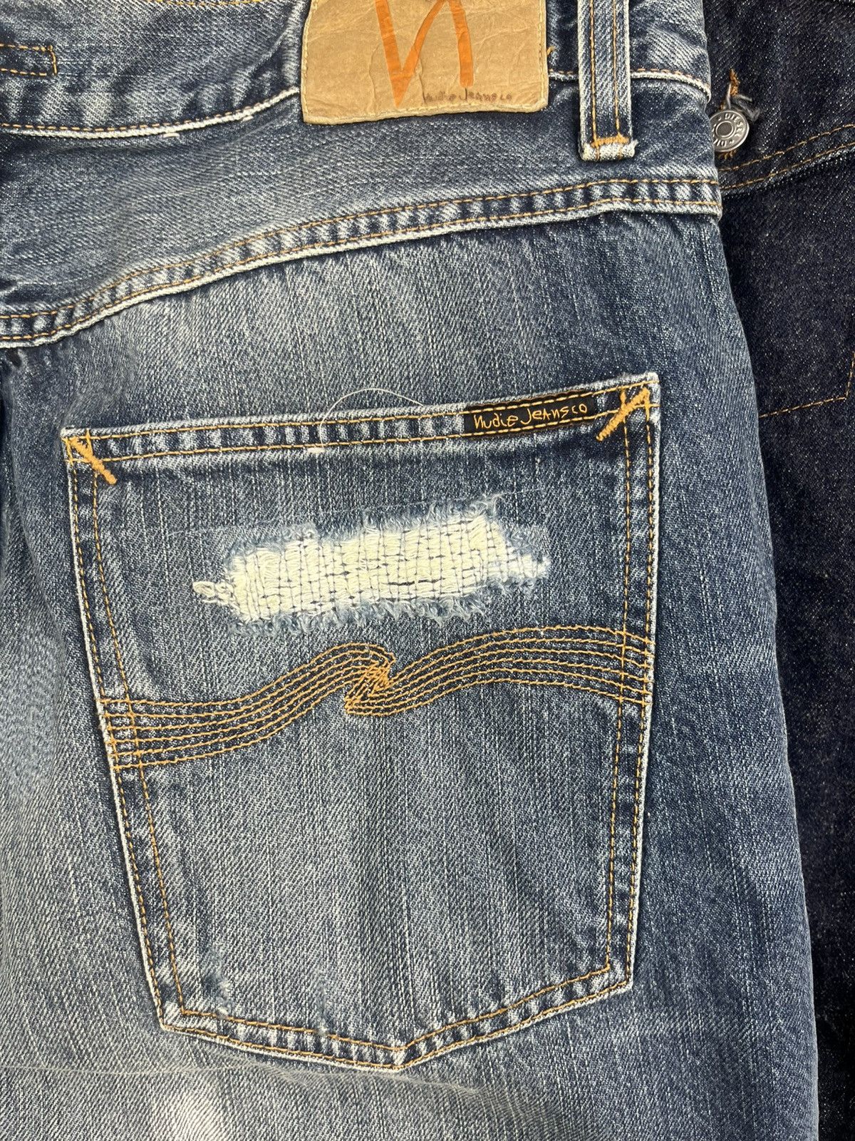 Nudie Jeans Nudie Jeans co denim distressed pants Size US 34 / EU 50 - 17 Thumbnail
