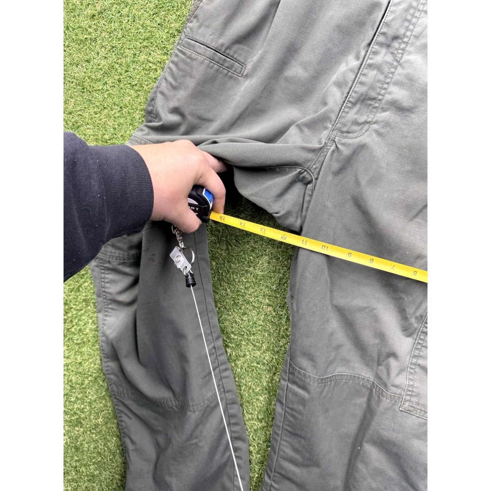 Vintage 5.11 Tactical Pants Mens 34x32 Green Cargo Straight Workwear EMS EMT Utility Pants Size US 34 / EU 50 - 4 Thumbnail