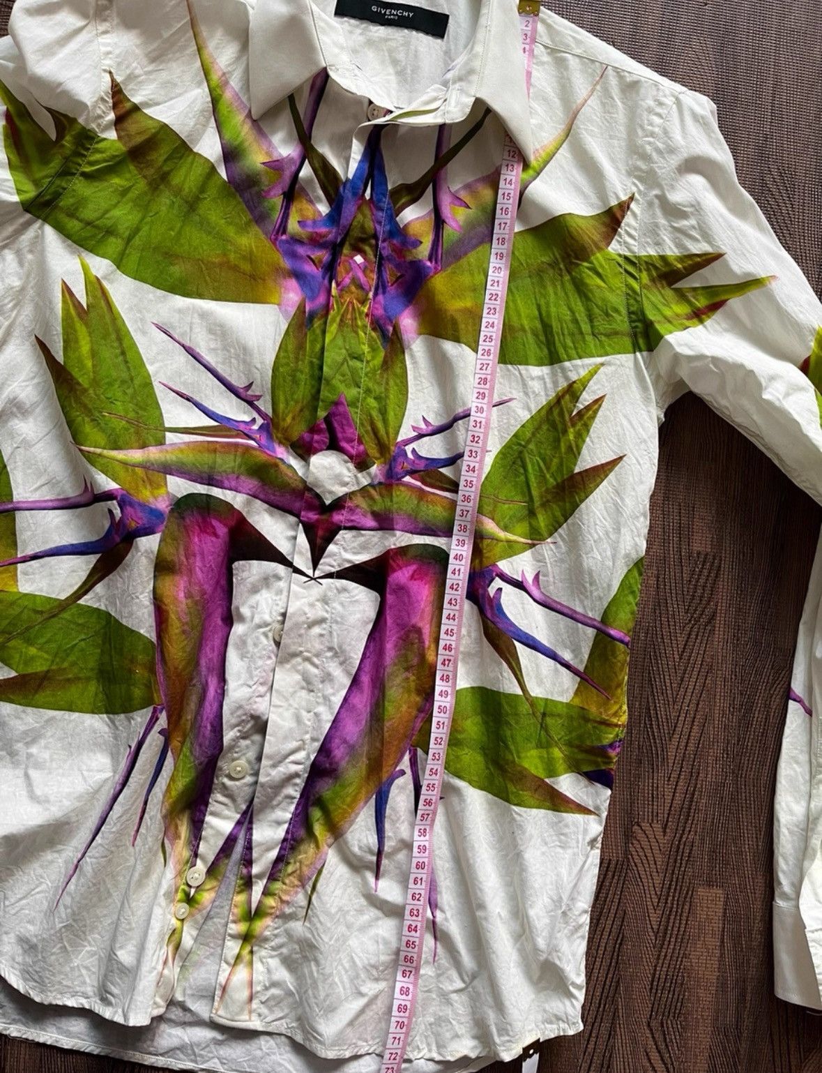 Givenchy Givenchy Bird of paradise print shirt Size US S / EU 44-46 / 1 - 6 Thumbnail