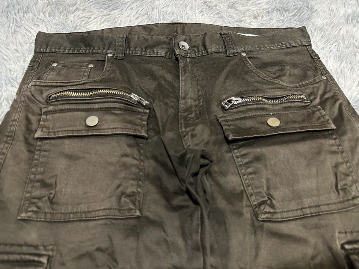 semanticdesign 🔥Sick Y2K Semantic Design Multi Pockets Cargo Pants Zipper Size US 34 / EU 50 - 5 Thumbnail