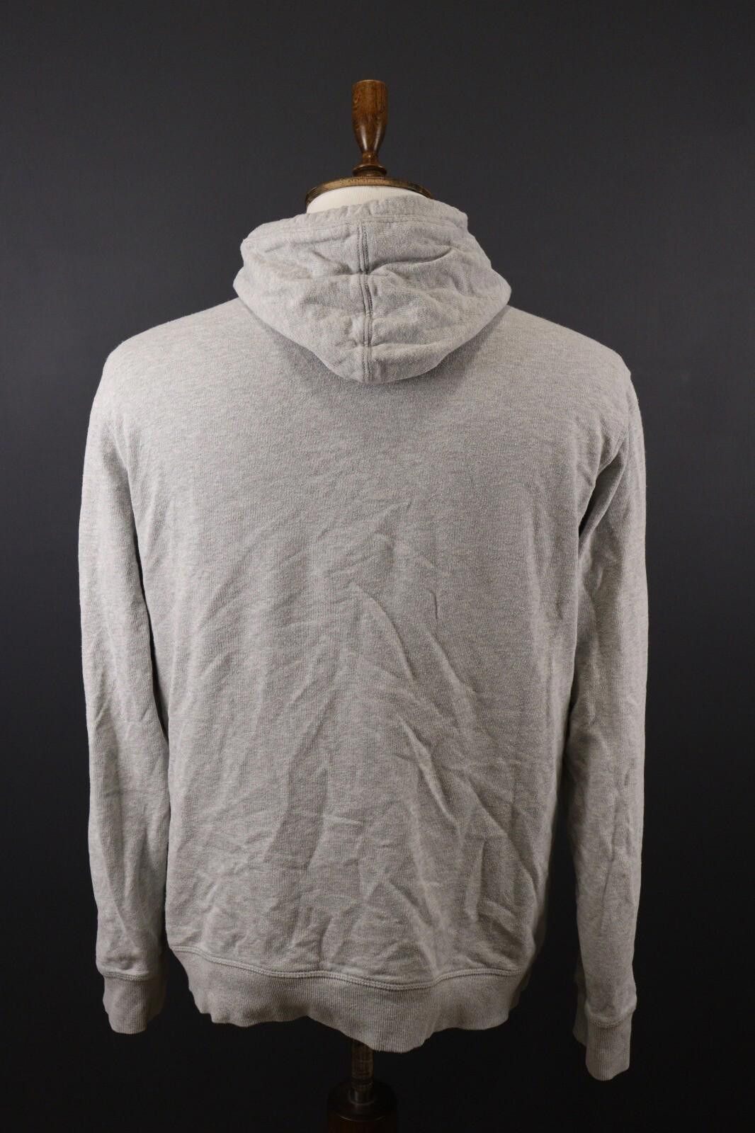 Napapijri Napapijri Big Logo Gray Sweatshirt Hoodie Size XL Size US XL / EU 56 / 4 - 6 Thumbnail