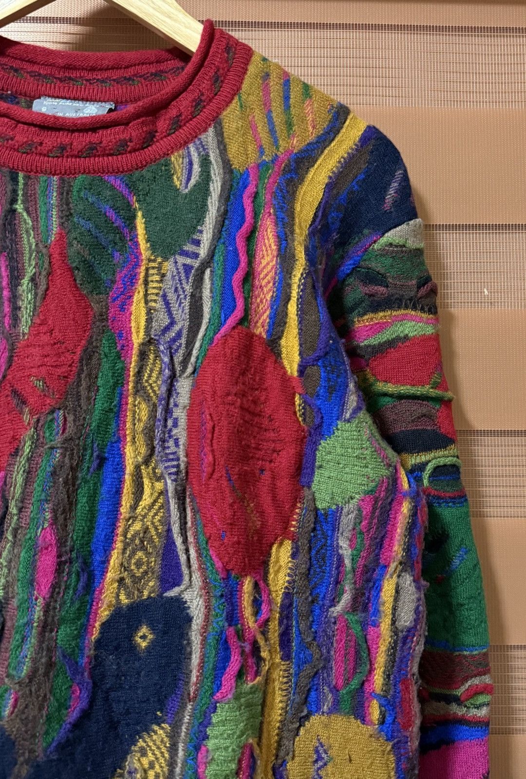 Coogi Coogi - 3D Wool Sweater Size US S / EU 44-46 / 1 - 8 Thumbnail