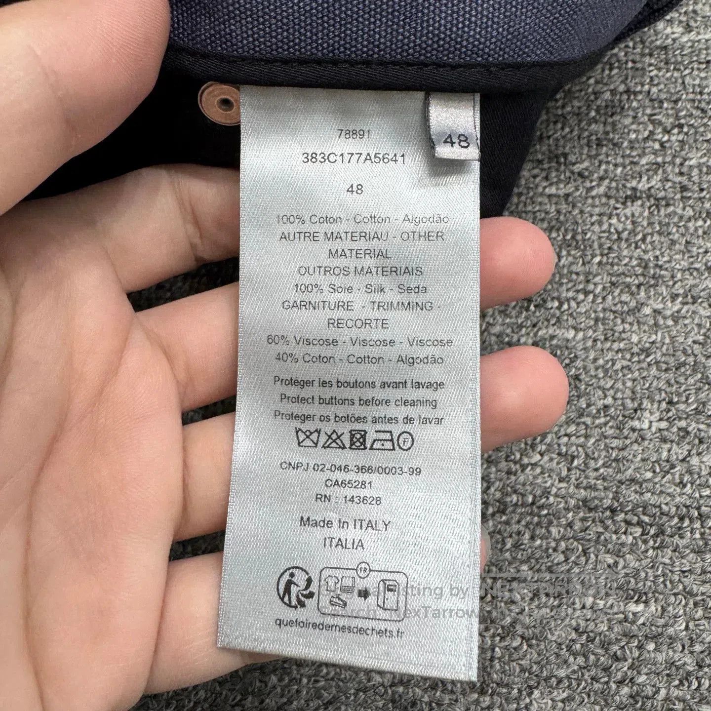 Dior Dior Fake Two-Piece Jeans. Size US 32 / EU 48 - 4 Thumbnail