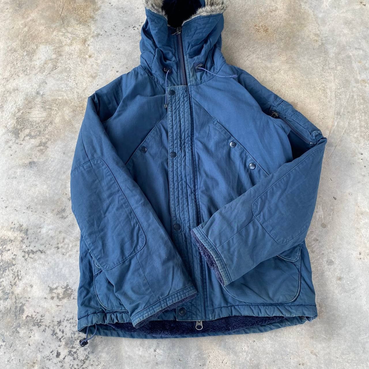 Nonnative VINTAGE NONNATIVE MILITARY COLD JACKET SHERPA FUR HOODIE Size US M / EU 48-50 / 2 - 5 Thumbnail