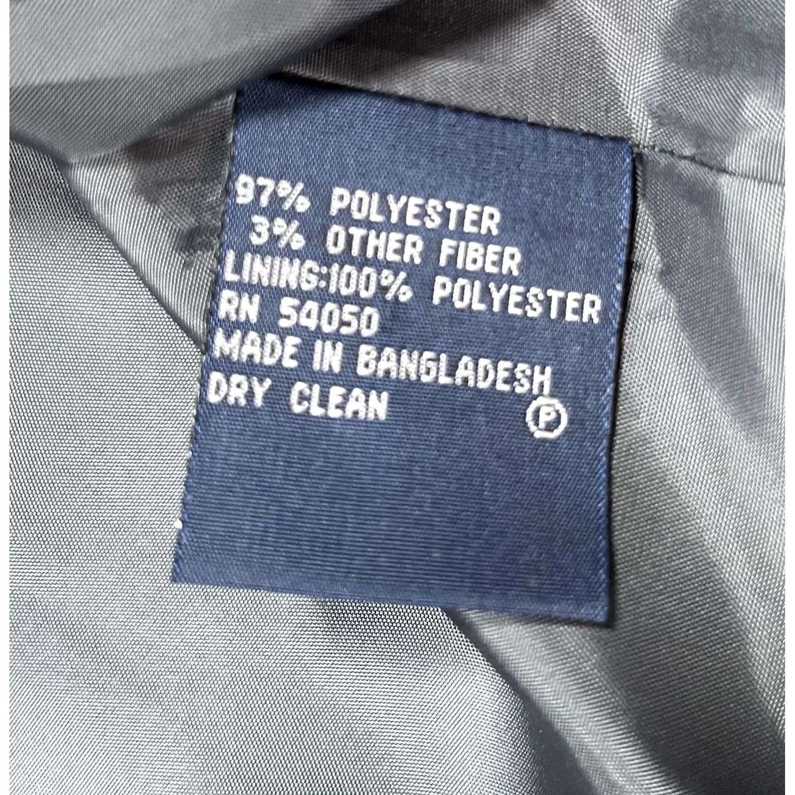 Evan Picone VINTAGE Evan-Picone Blazer Jacket Womens 14 Gray Check Tailored Lined Workwear Size XL / US 12-14 / IT 48-50 - 6 Thumbnail