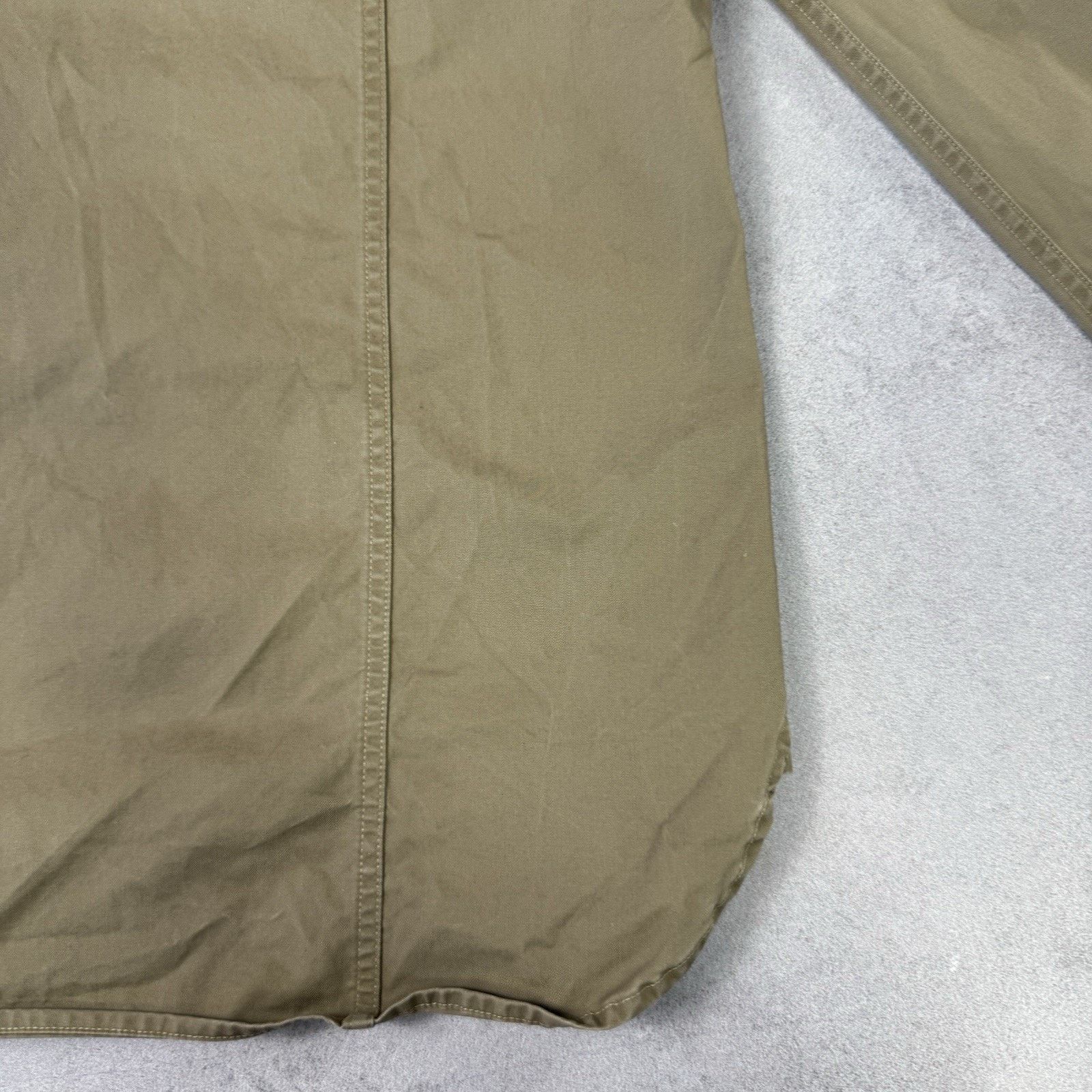 Burberry Vintage Burberry Brit Men Button Up Shirt Cargo Size L Beige Size US L / EU 52-54 / 3 - 21 Thumbnail
