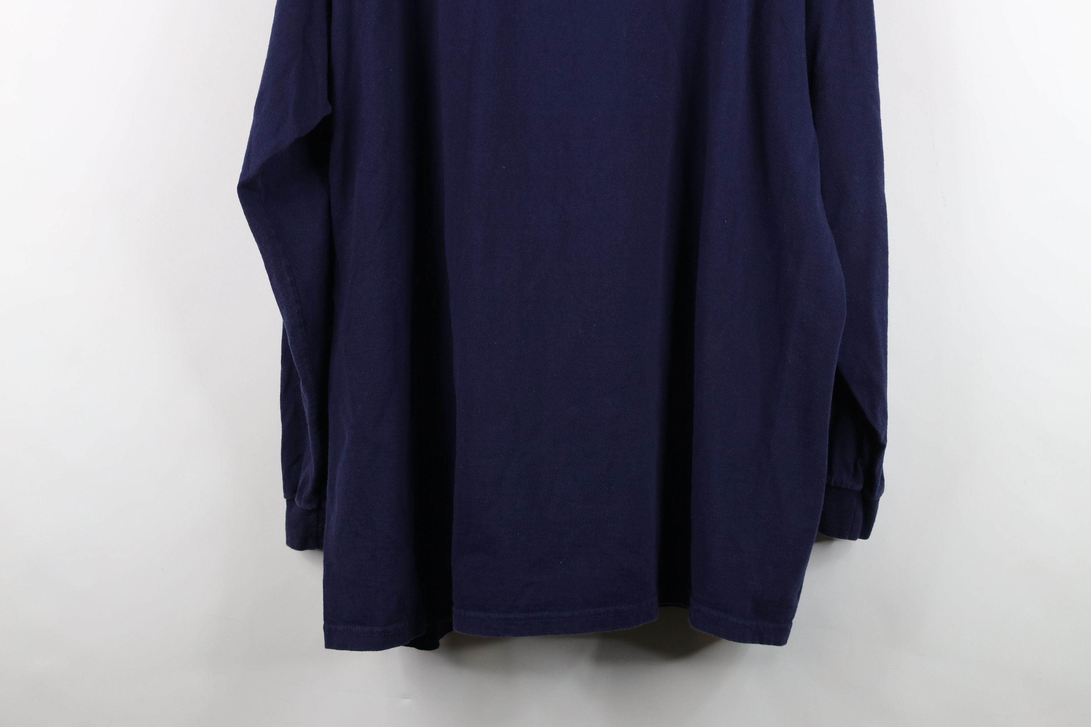 Majestic Vintage 90s Majestic Football Long Sleeve T-Shirt Blue USA Size US XL / EU 56 / 4 - 14 Thumbnail