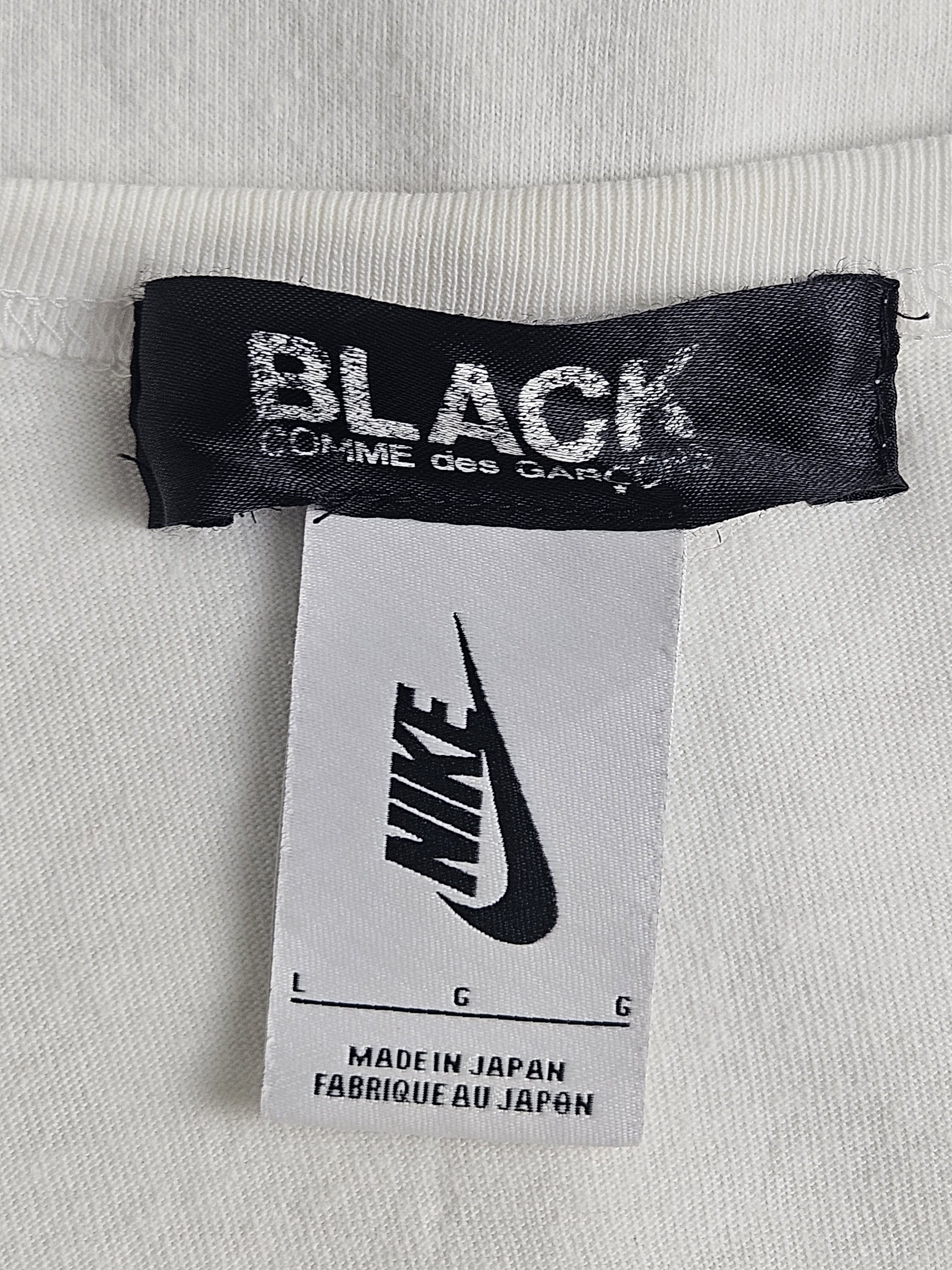 Comme des Garcons × Nike CDG Comme Des Garçons BLACK x Nike Collab Tee Size US L / EU 52-54 / 3 - 4 Thumbnail