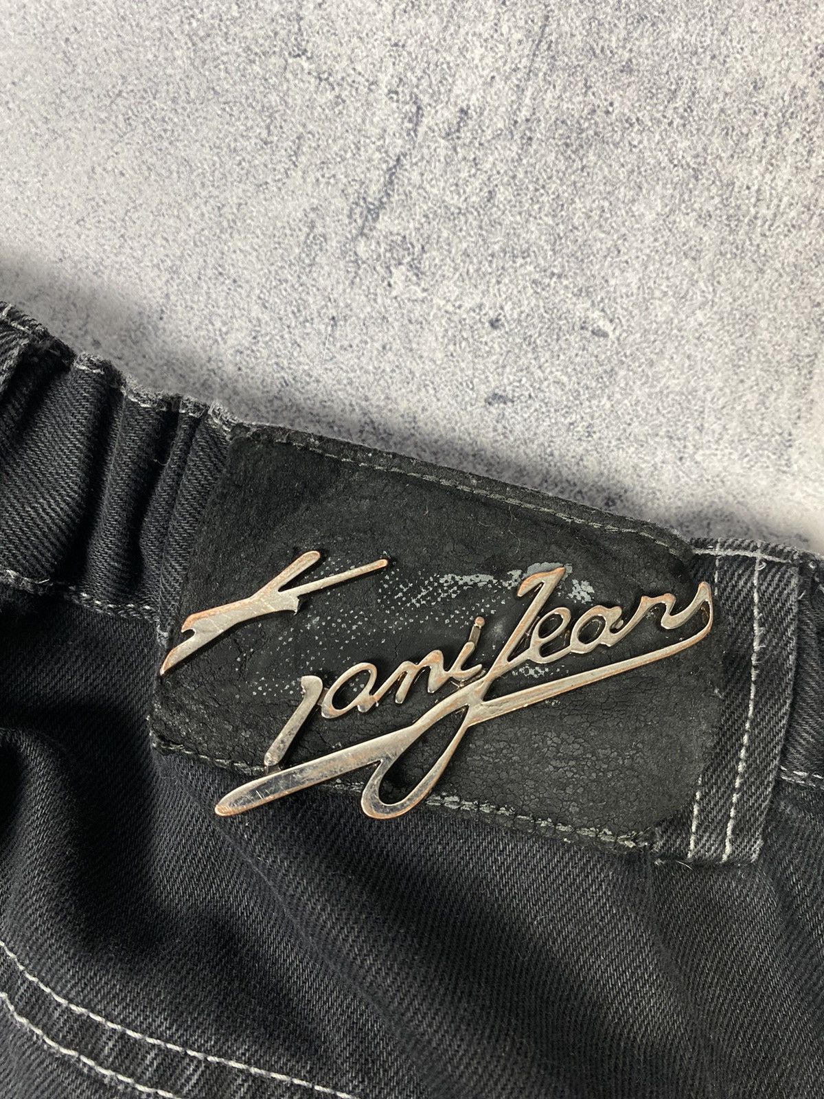 Karl Kani × Vintage Karl Kani Jeans Baggy Denim Vintage Y2K Style Hip Hop SK8 Size US 36 / EU 52 - 6 Thumbnail