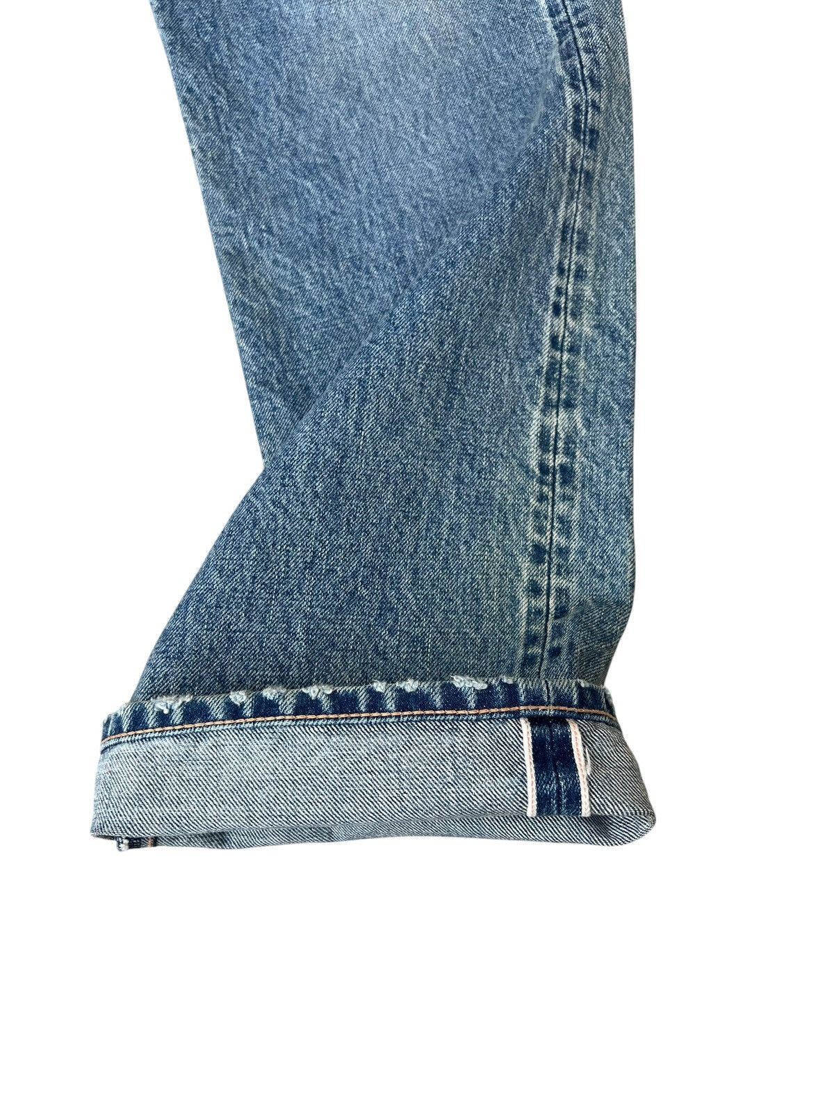 RATS JAPAN Vintage Rats Japan Distress Thick Denim Selvedge Jeans Size US 31 - 13 Thumbnail