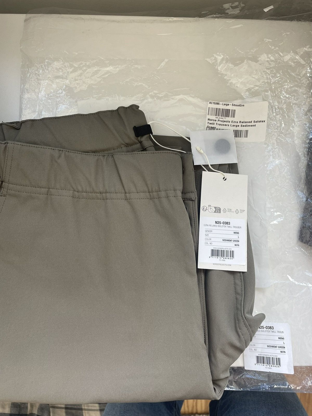 Norse Projects NORSE PROJECTS - EZRA - RELAXED SOLOTEX TWILL TROUSERS Size US 34 / EU 50 - 8 Thumbnail