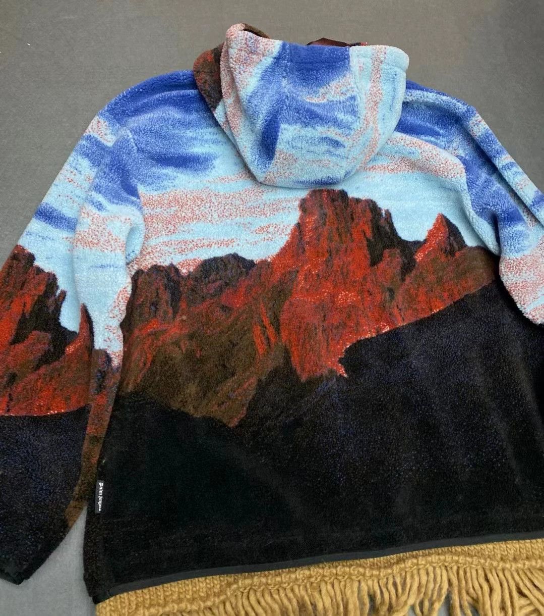 Palm Angels Palm Angels canyon fleece color block pocket jacket XL Size US XL / EU 56 / 4 - 4 Thumbnail