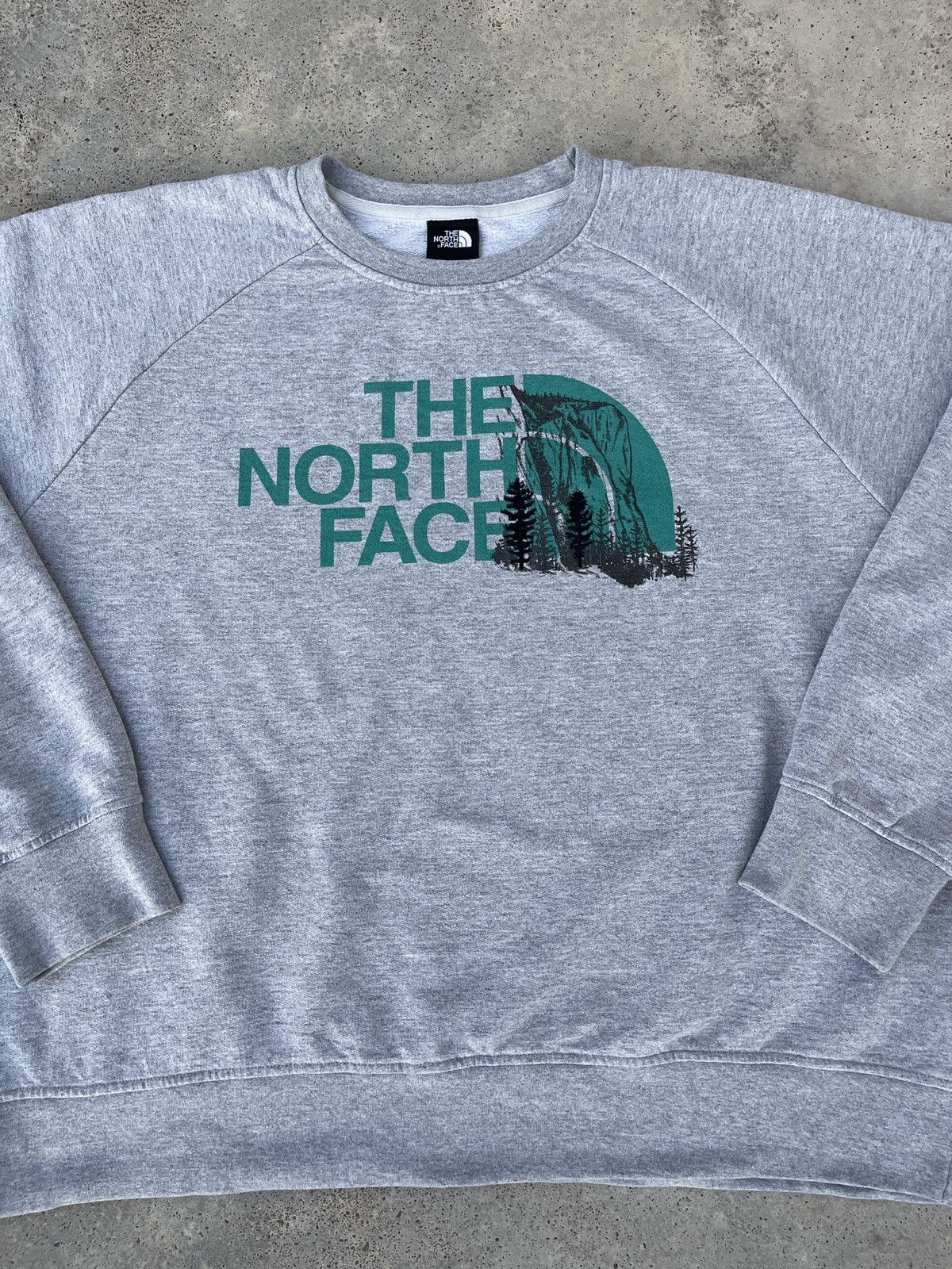 The North Face × Vintage The North Face Big Logo Sweatshirt Size US XL / EU 56 / 4 - 2 Thumbnail