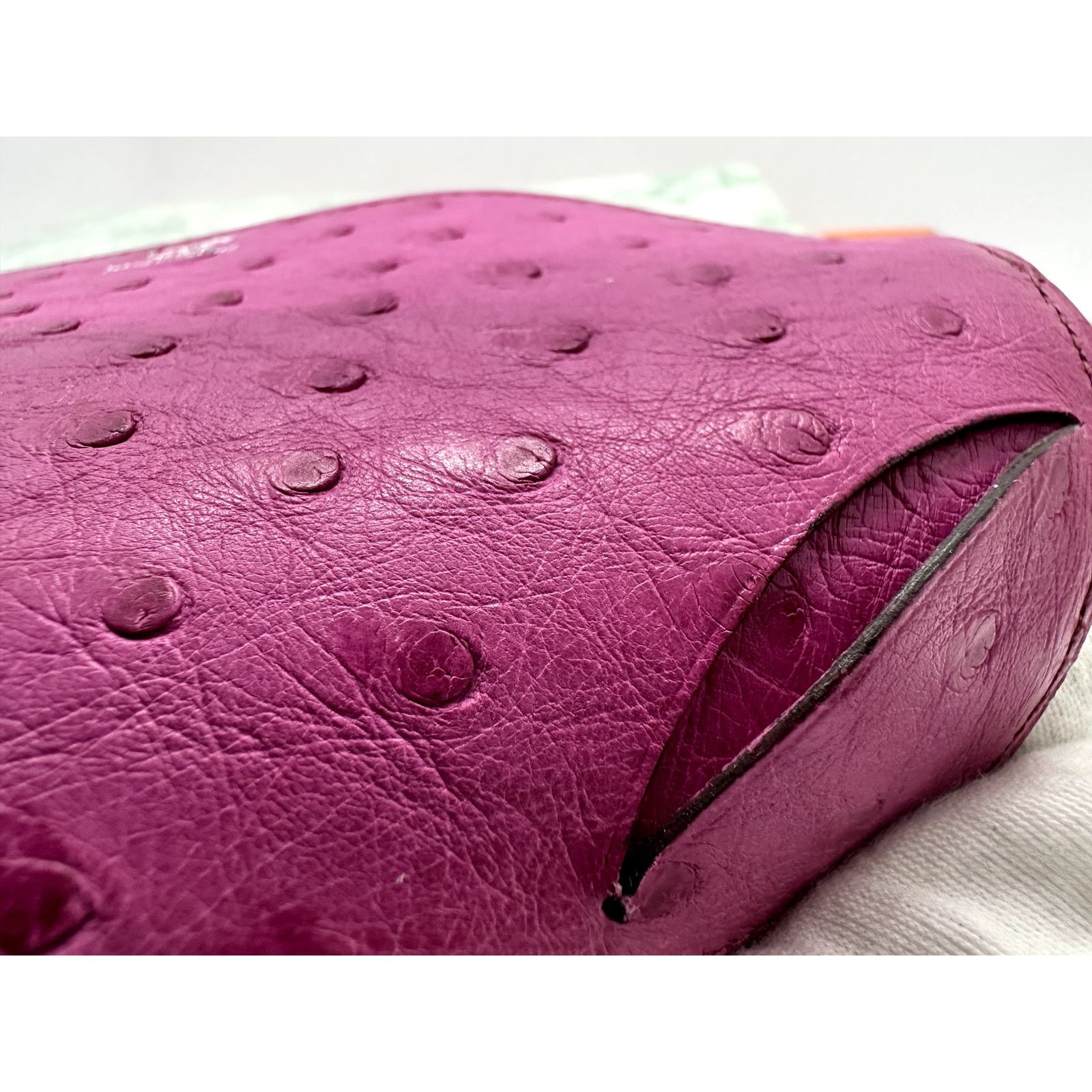 Hermes HERMES Globetrotter NotebookAgenda Ostrich Pink-RARE EUCwbox Size ONE SIZE - 12 Thumbnail