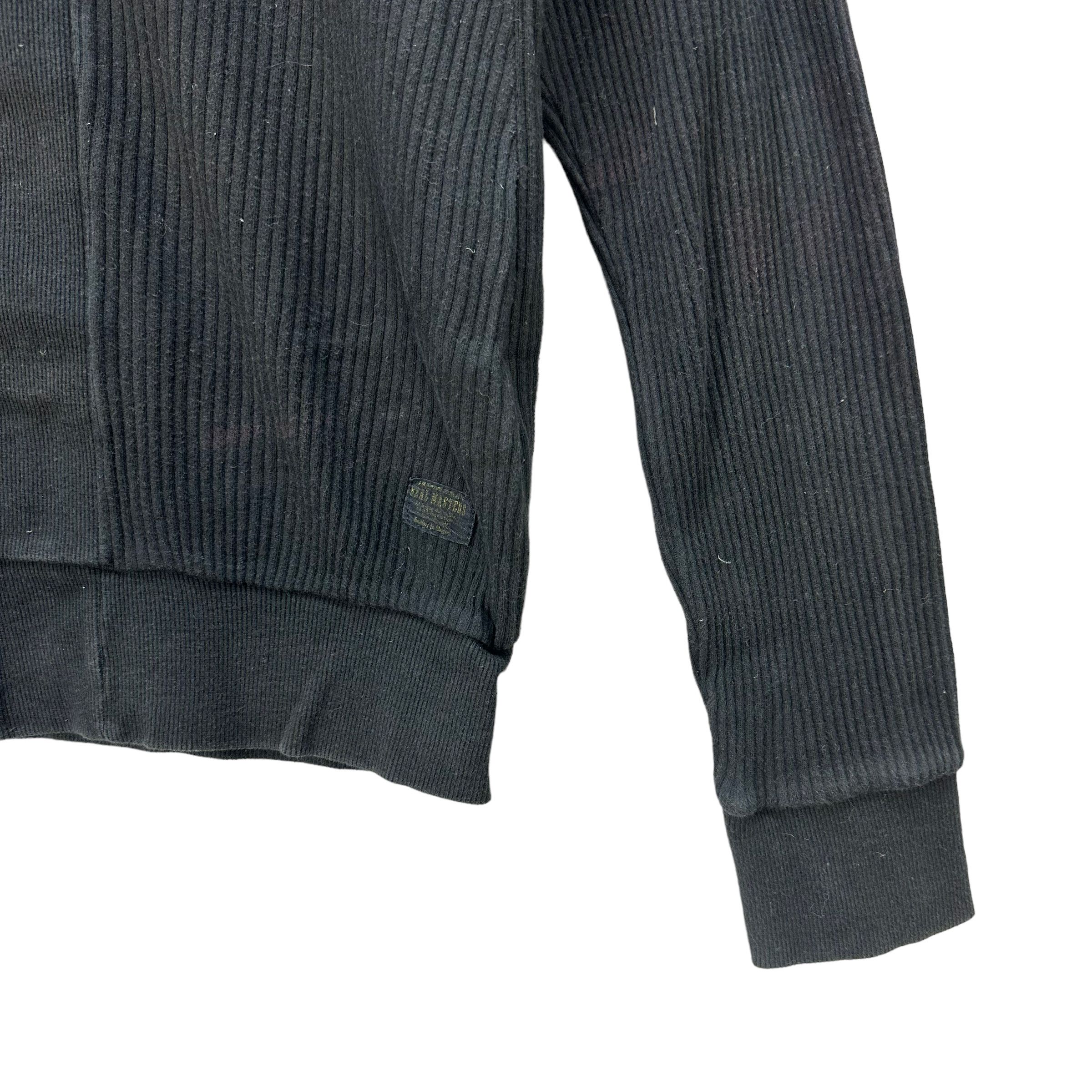 Japanese Brand REAL MASTER MOTORCYCLE BIG LOGO SWEATER JACKET #7933-191 Size US L / EU 52-54 / 3 - 13 Thumbnail