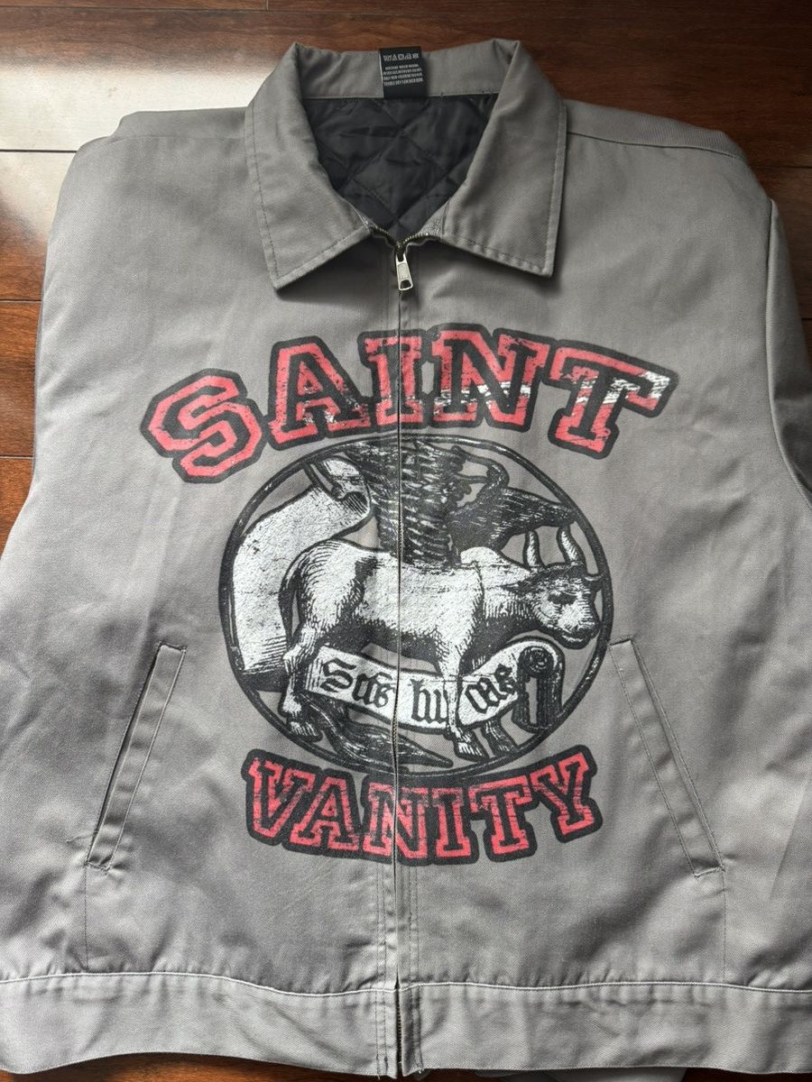Saint Vanity Saint Vanity Bull Work Jacket Grey Size US XXL / EU 58 / 5 - 2 Thumbnail