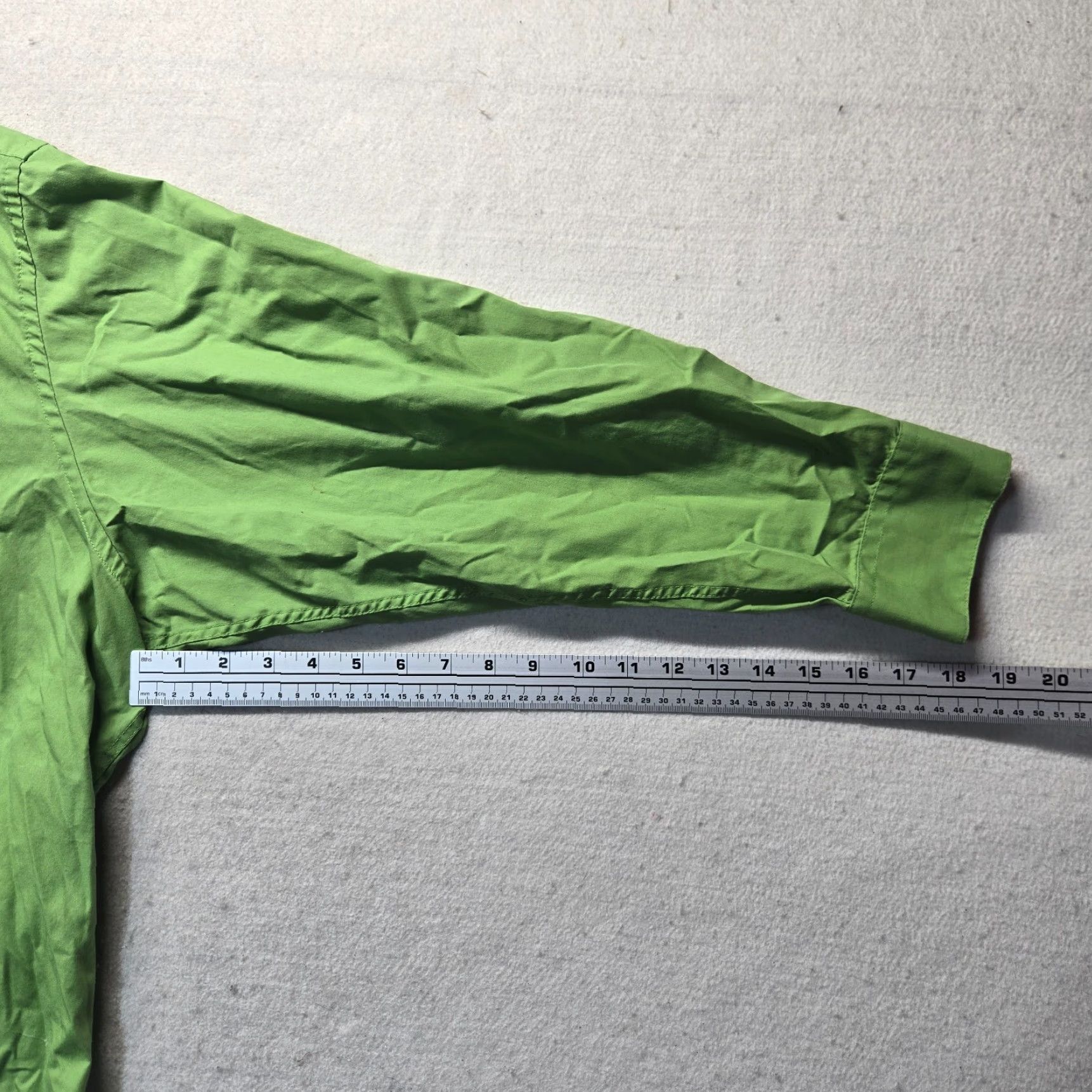 Alexander Julian Alexander Julian Shirt Men's 2XL Solid Green Button-Up Casual Formal Business Workwear 18 18.5 XXL 2XL Colourful Logo Modern Classic Size US XXL / EU 58 / 5 - 5 Thumbnail
