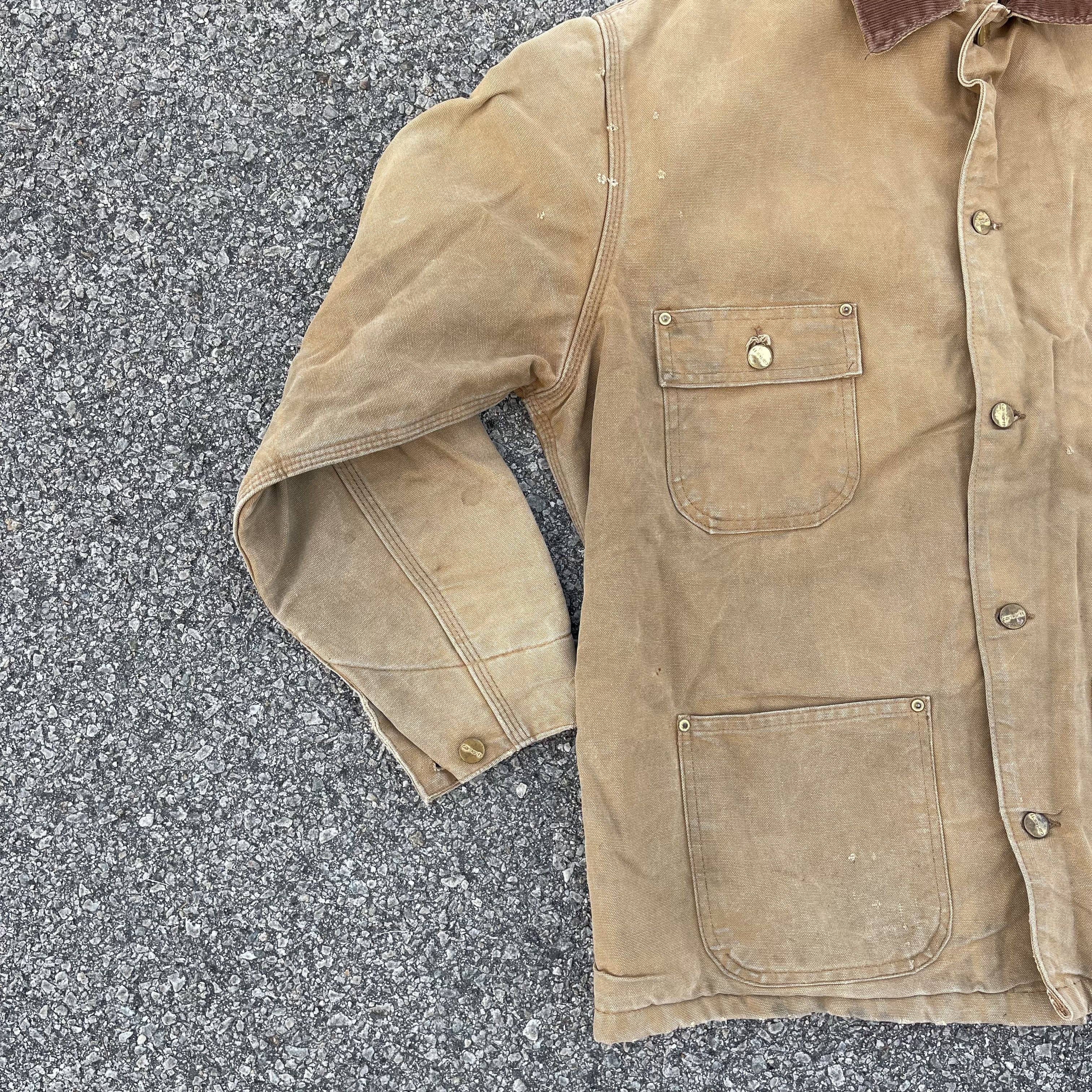 Carhartt × Carhartt Wip × Vintage Vtg 90s Carhartt Detroit Blanket Lined Workwear Jacket Size US XL / EU 56 / 4 - 3 Thumbnail