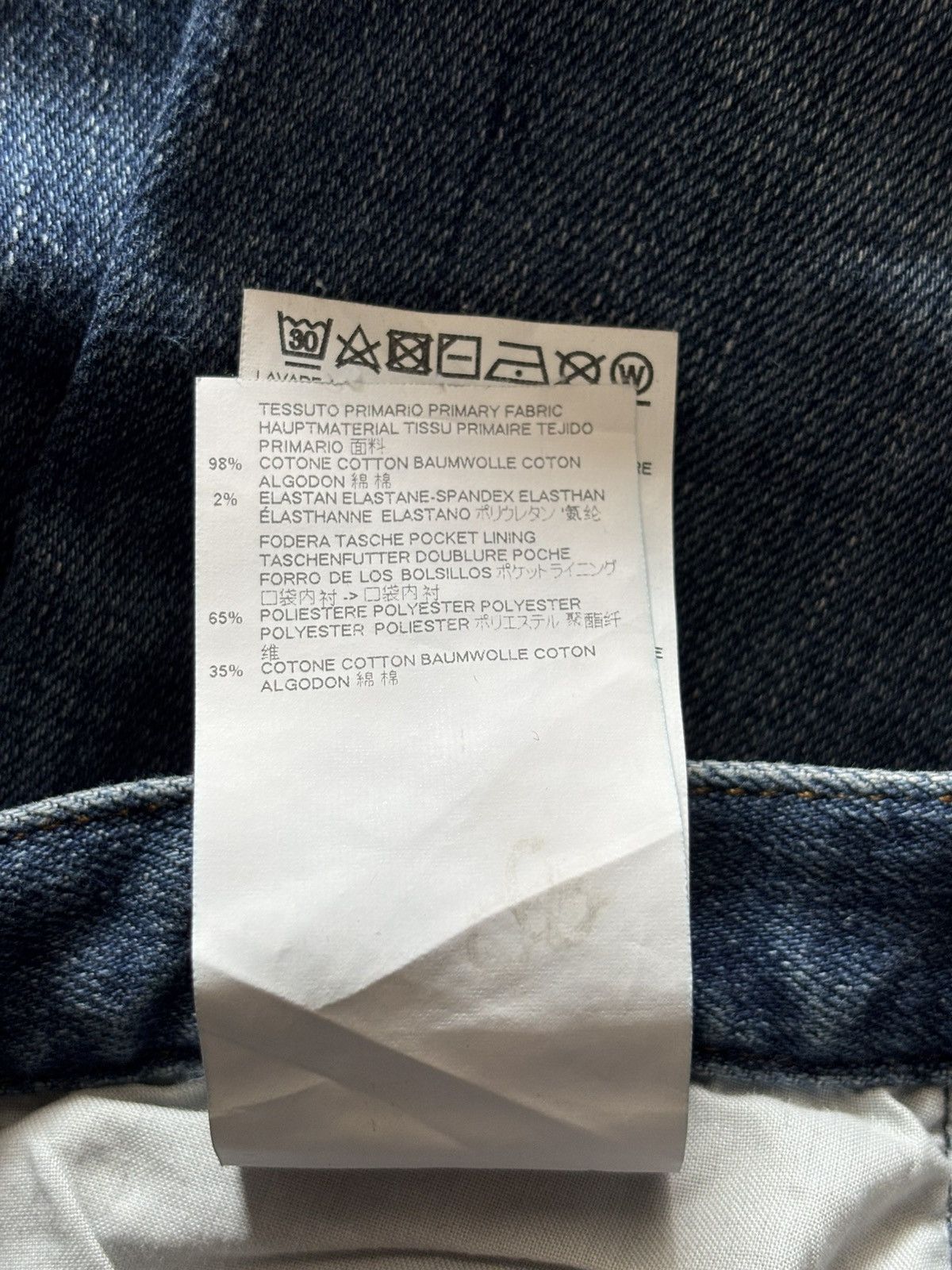 Maison Margiela AW17 Skinny Denim Jeans Size US 28 / EU 44 - 10 Thumbnail