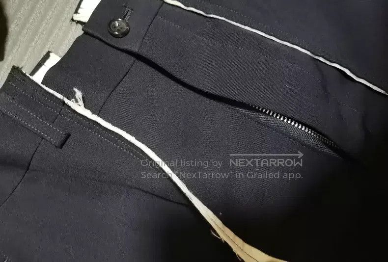 Comme des Garcons Comme Des Garcons size S Deconstructed design wool trouser Size US 27 - 2 Thumbnail