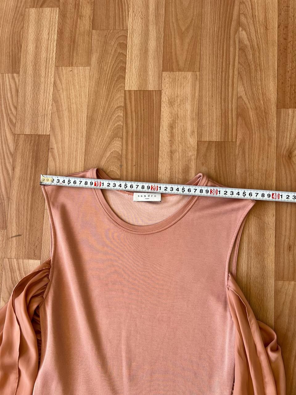 Sandro SANDRO PARIS PINK TRUDY BLUSH SLEEVELESS LUXURY DRESS SIZE 2 Size M / US 6-8 / IT 42-44 - 20 Thumbnail