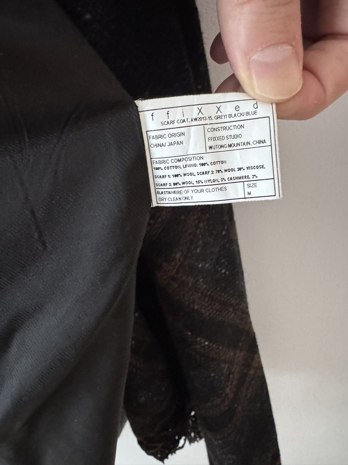 FFIXXED STUDIOS AW13 Scarf Coat Size US M / EU 48-50 / 2 - 6 Thumbnail