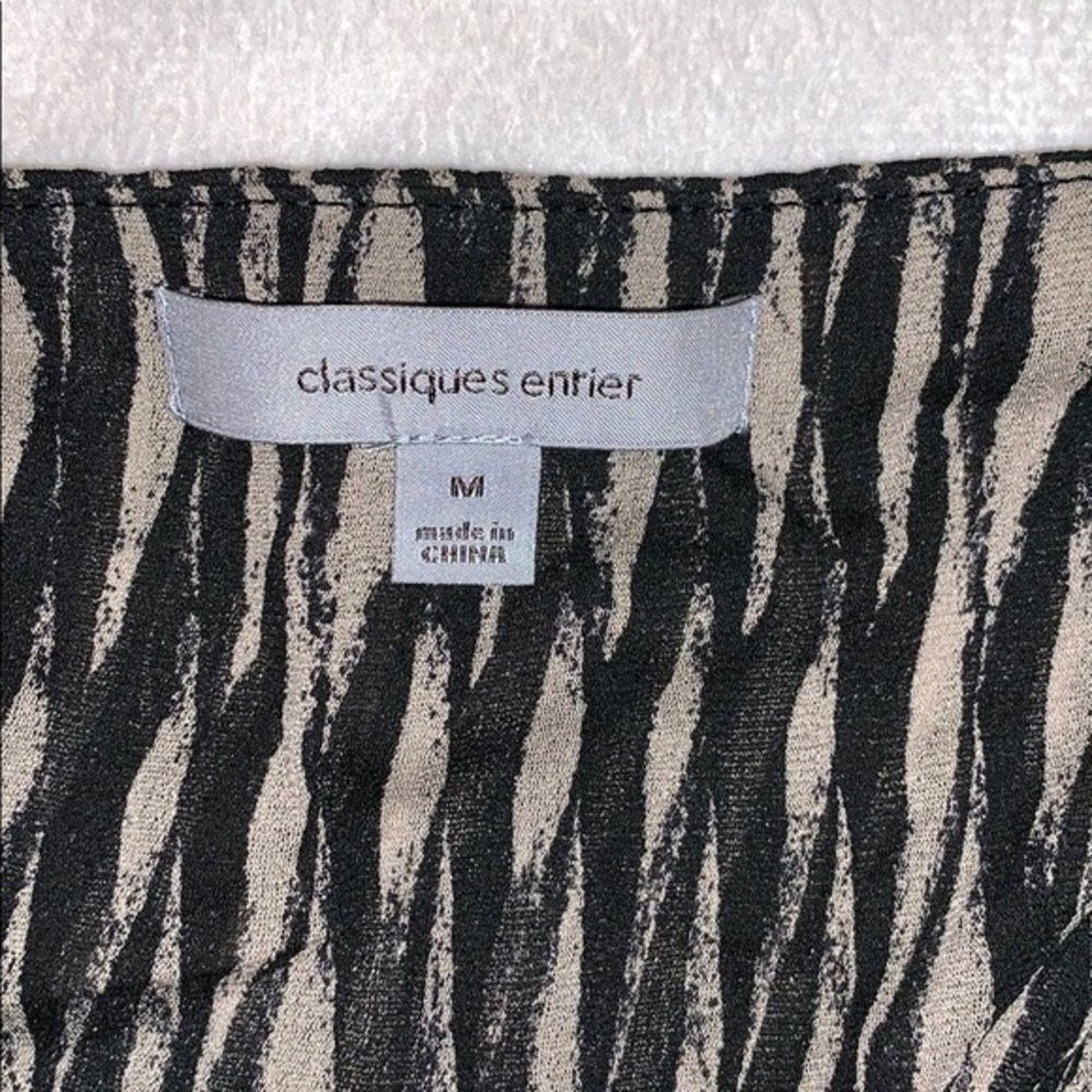 Other Classiques Entier Abstract Patterned V-Neck Tank Top | Sz M Size M / US 6-8 / IT 42-44 - 4 Thumbnail