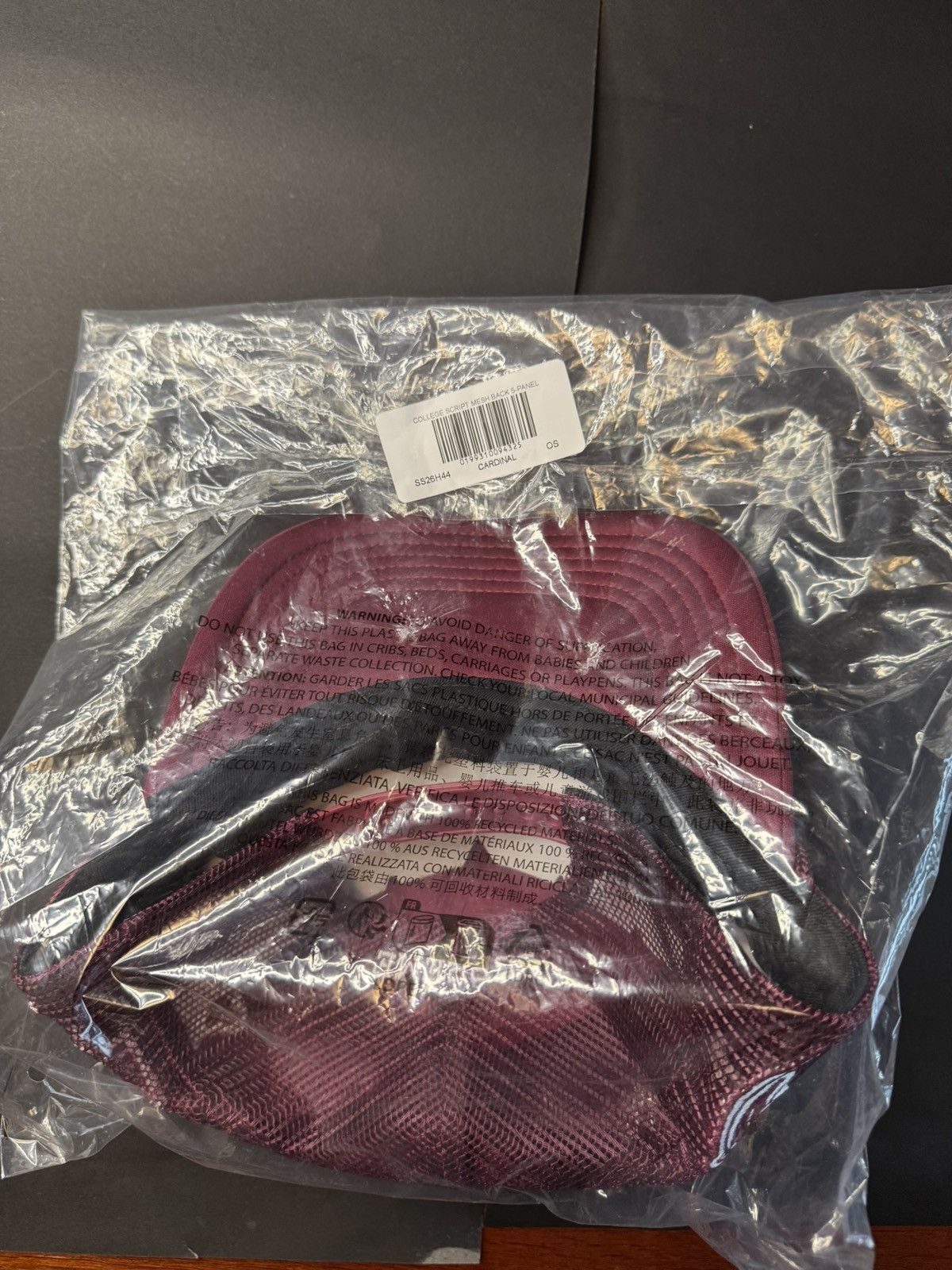 Supreme Supreme University Mesh Back 5-Panel Cap Size ONE SIZE - 9 Thumbnail