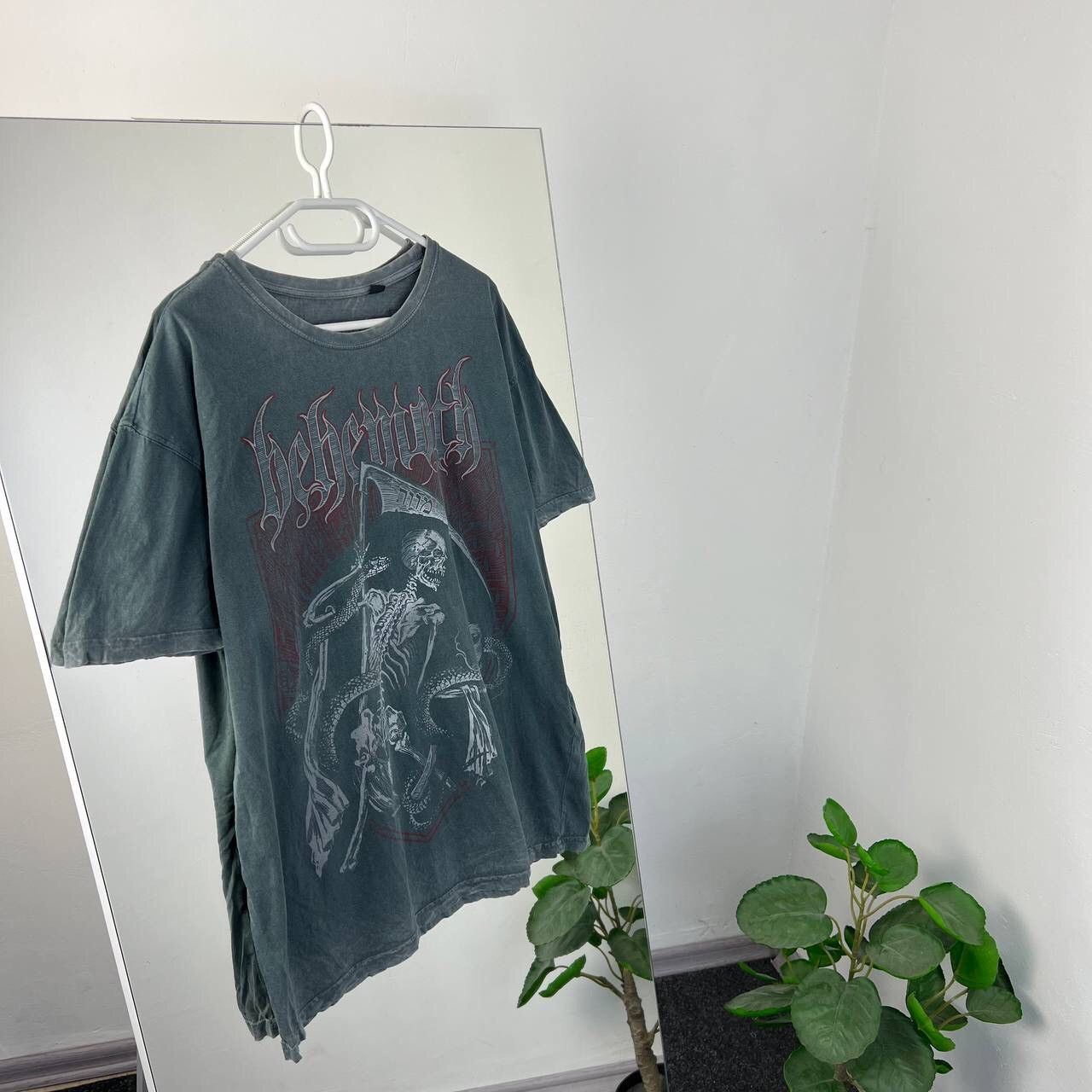 Band Tees Behemoth Garment Dued Metall Skeleton Gothic Rock Satanist Size US XL / EU 56 / 4 - 1 Thumbnail