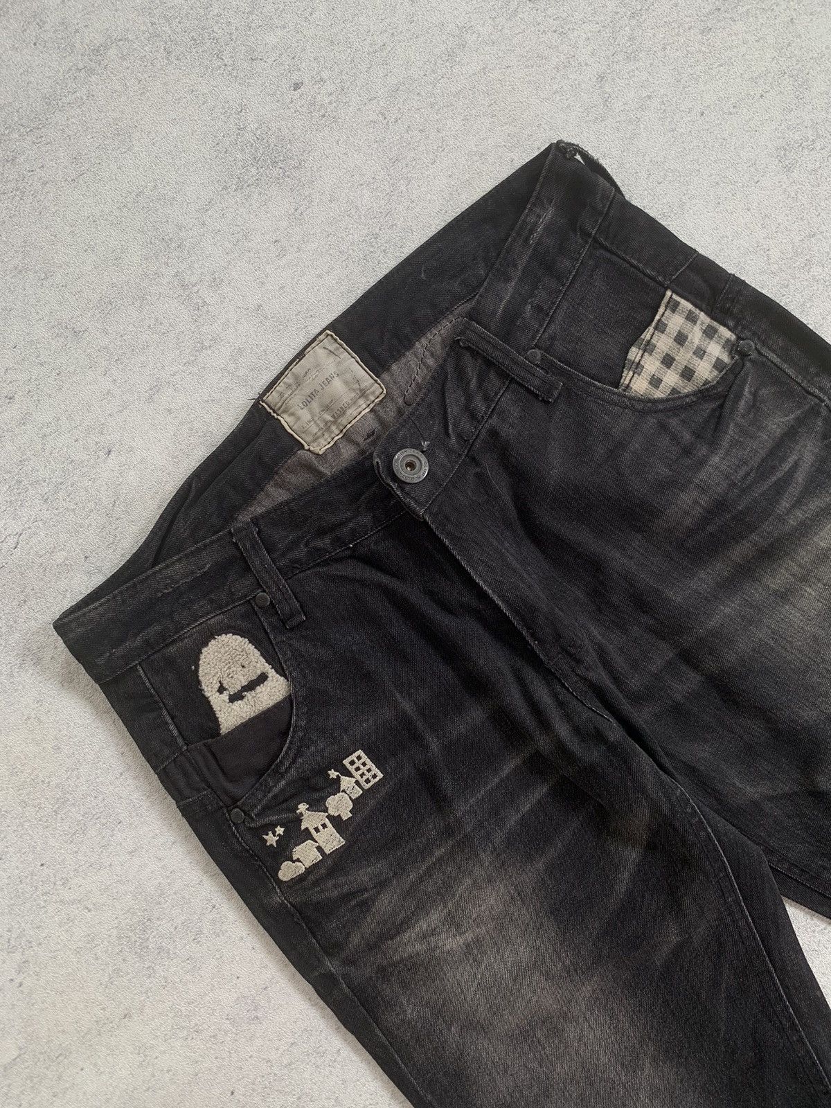 Hysteric Glamour × Japanese Brand yoshitomo nara x lolita jeans Size US 33 - 2 Thumbnail