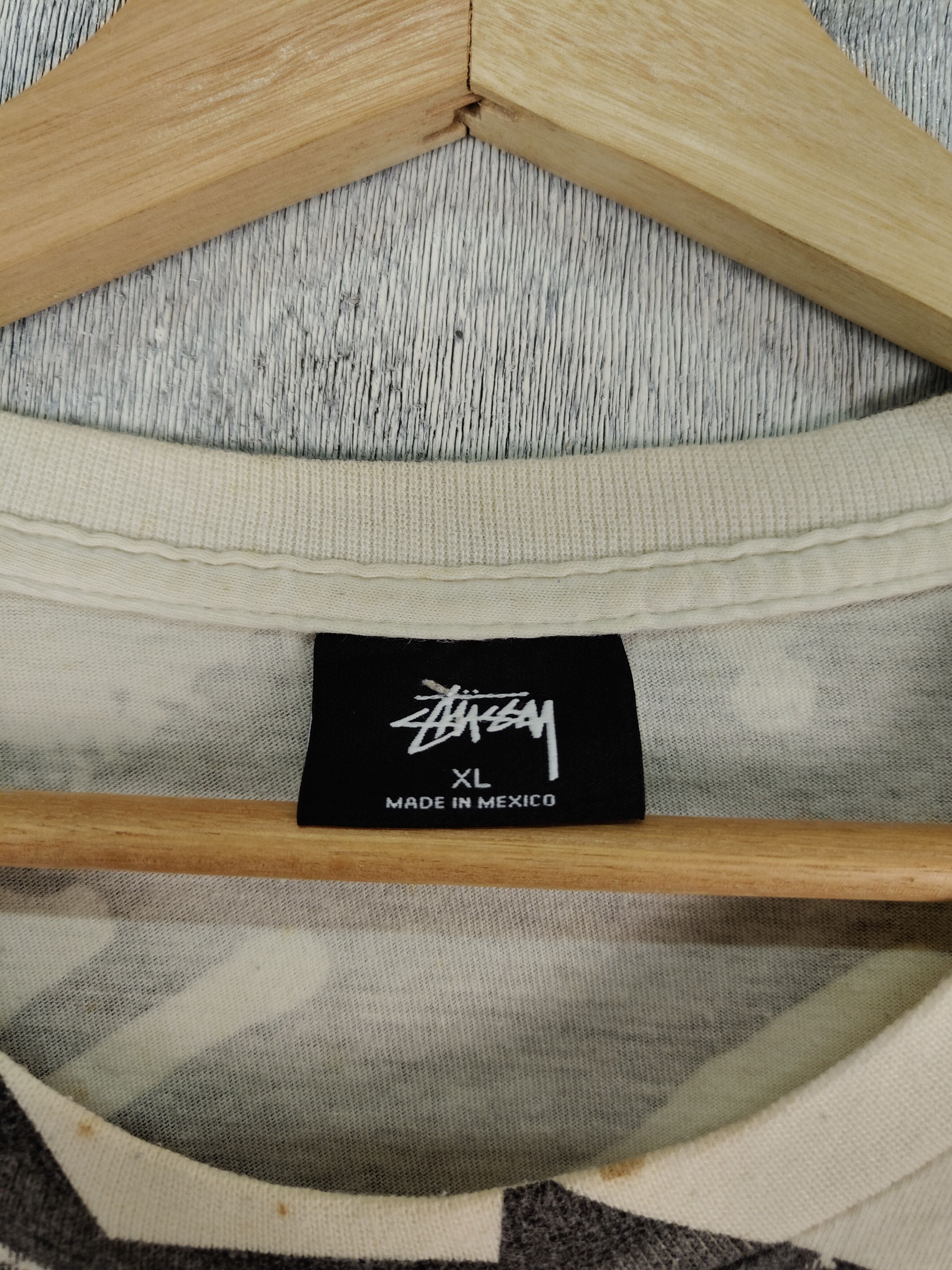 Stussy × Vintage Vintage Stussy Camo Style Streetwear Shirt Size US XL / EU 56 / 4 - 6 Thumbnail