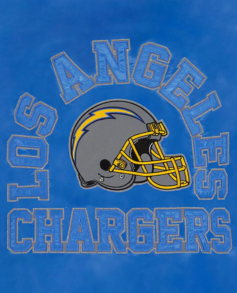 Starter NFL Los Angeles Chargers Varsity Satin Full-Snap Jacket Size US XXL / EU 58 / 5 - 3 Thumbnail
