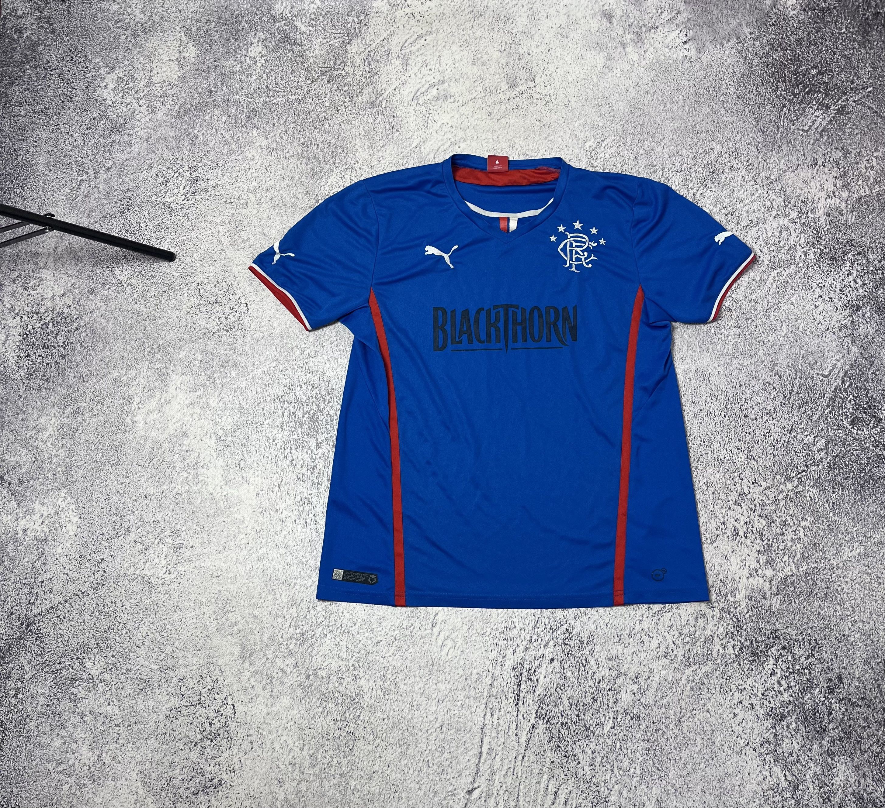 Puma Men’s soccer jersey Puma FC Glasgow Rangers size L Size US L / EU 52-54 / 3 - 1 Thumbnail