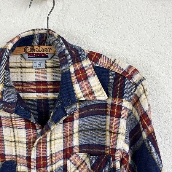 Big Mac × JCPenney × Vintage VTG JC Penney Big Mac Brushed Camper Pocket Work Shirt Butto Size US M / EU 48-50 / 2 - 3 Thumbnail