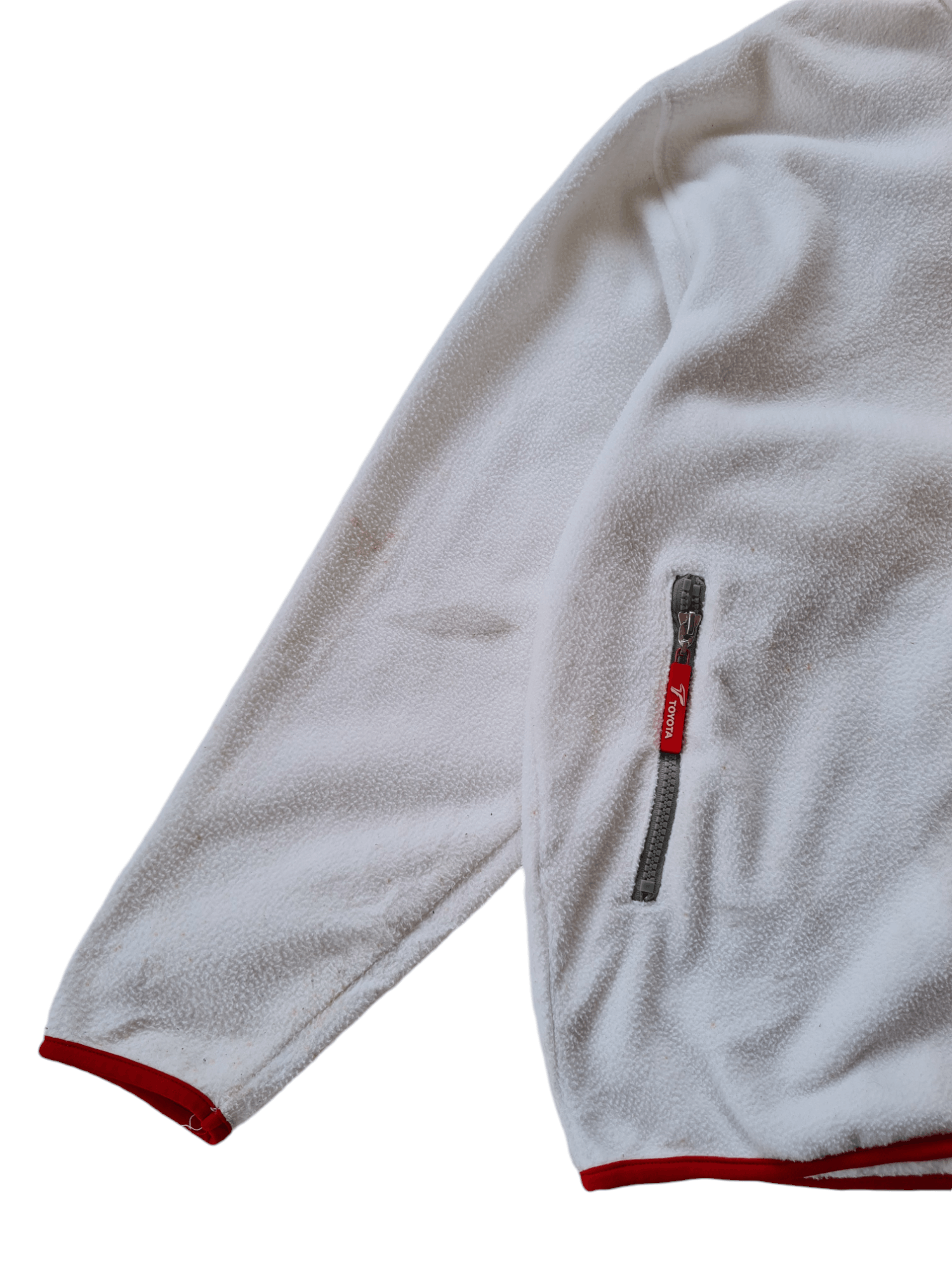 Japanese Brand × Vintage Vintage Toyota Fleece Jacket Zipper Size US L / EU 52-54 / 3 - 4 Thumbnail