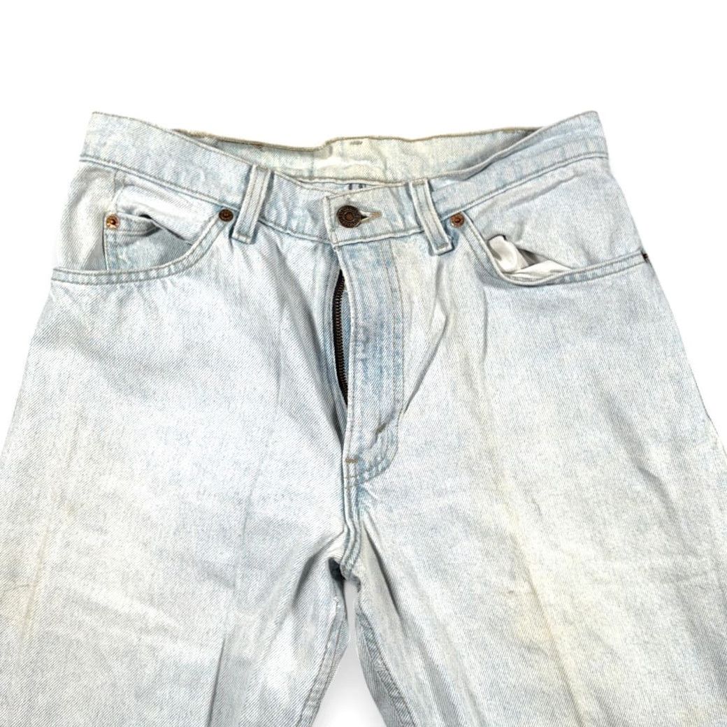 Levi's VINTAGE Levi's 550 Jeans Mens 30x34 Stonewash USA 90s Orange Tab Distressed 5-Pocket Denim Blue/White XS-.. Size US 30 / EU 46 - 3 Thumbnail