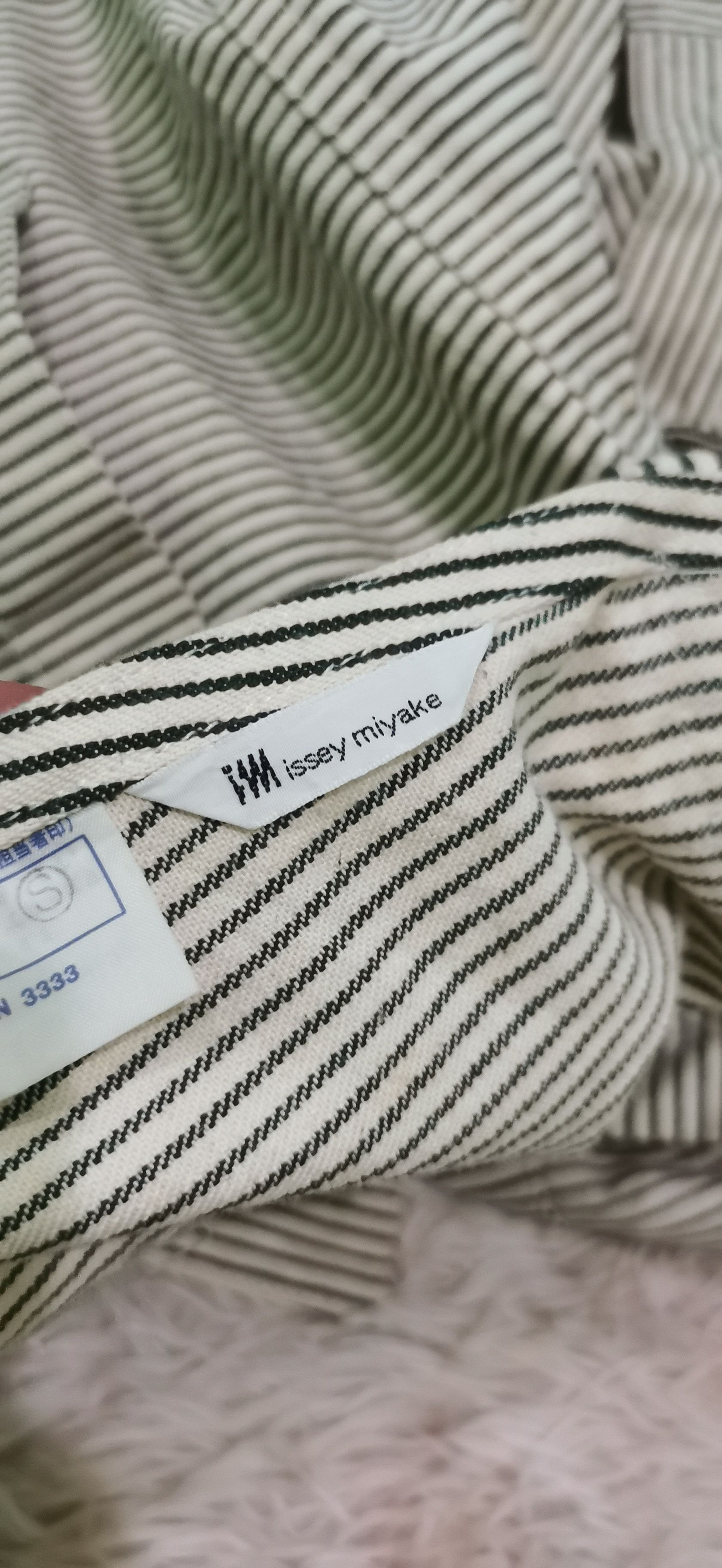 Issey Miyake Vintage 90’s Issey Miyake Hickory Denim Apron Pants Size ONE SIZE - 9 Thumbnail