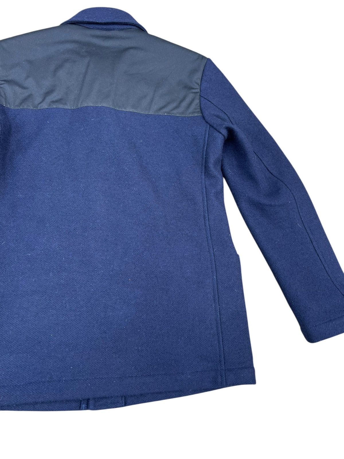 Blue Blue Japan Blue Blue Japan Arigato Waxed Shoulder Indigo Wool Jacket Size US S / EU 44-46 / 1 - 18 Thumbnail